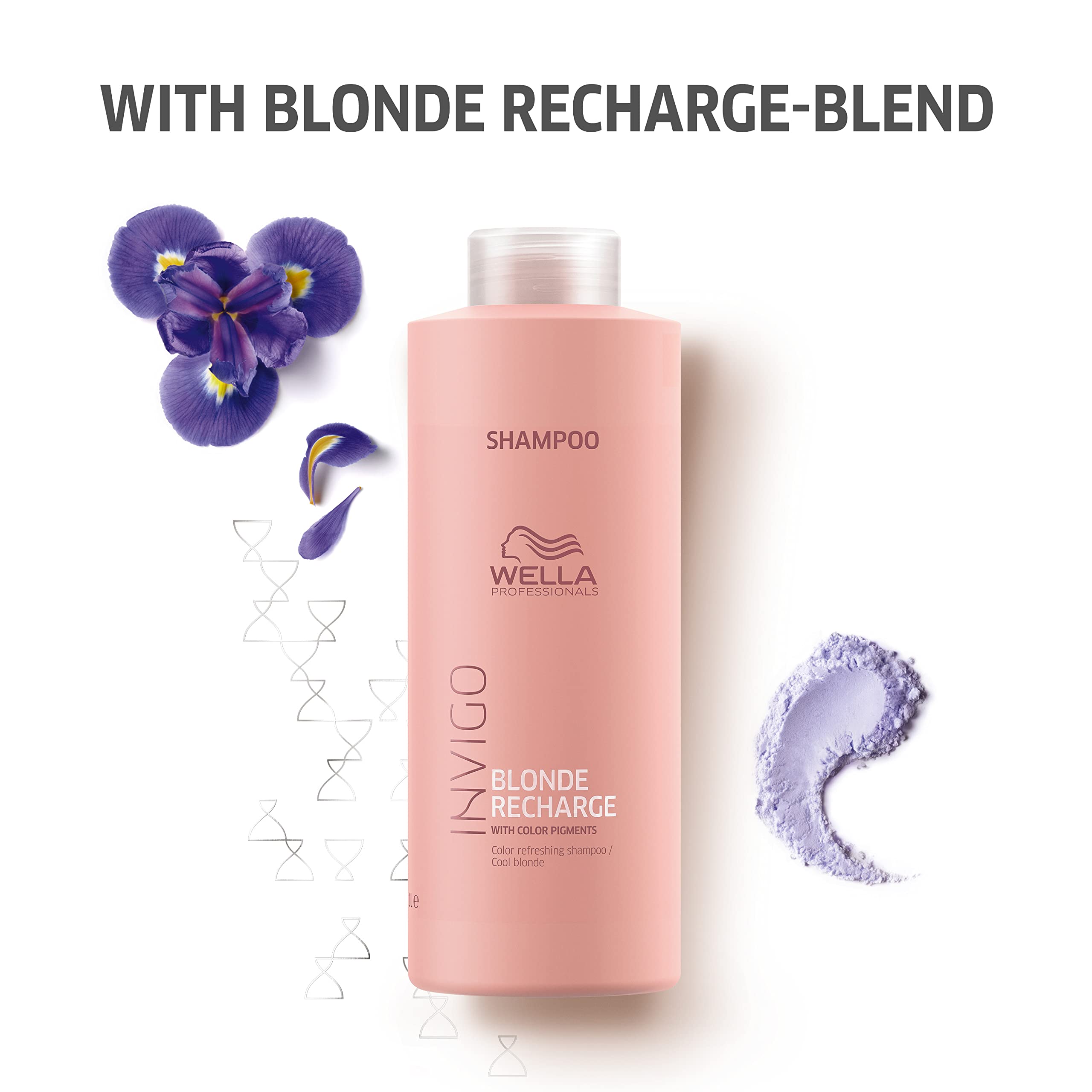 Foto 3 pulgar | Champú Wella Professionals Invigo Blonde Recharge 1l - Venta Internacional