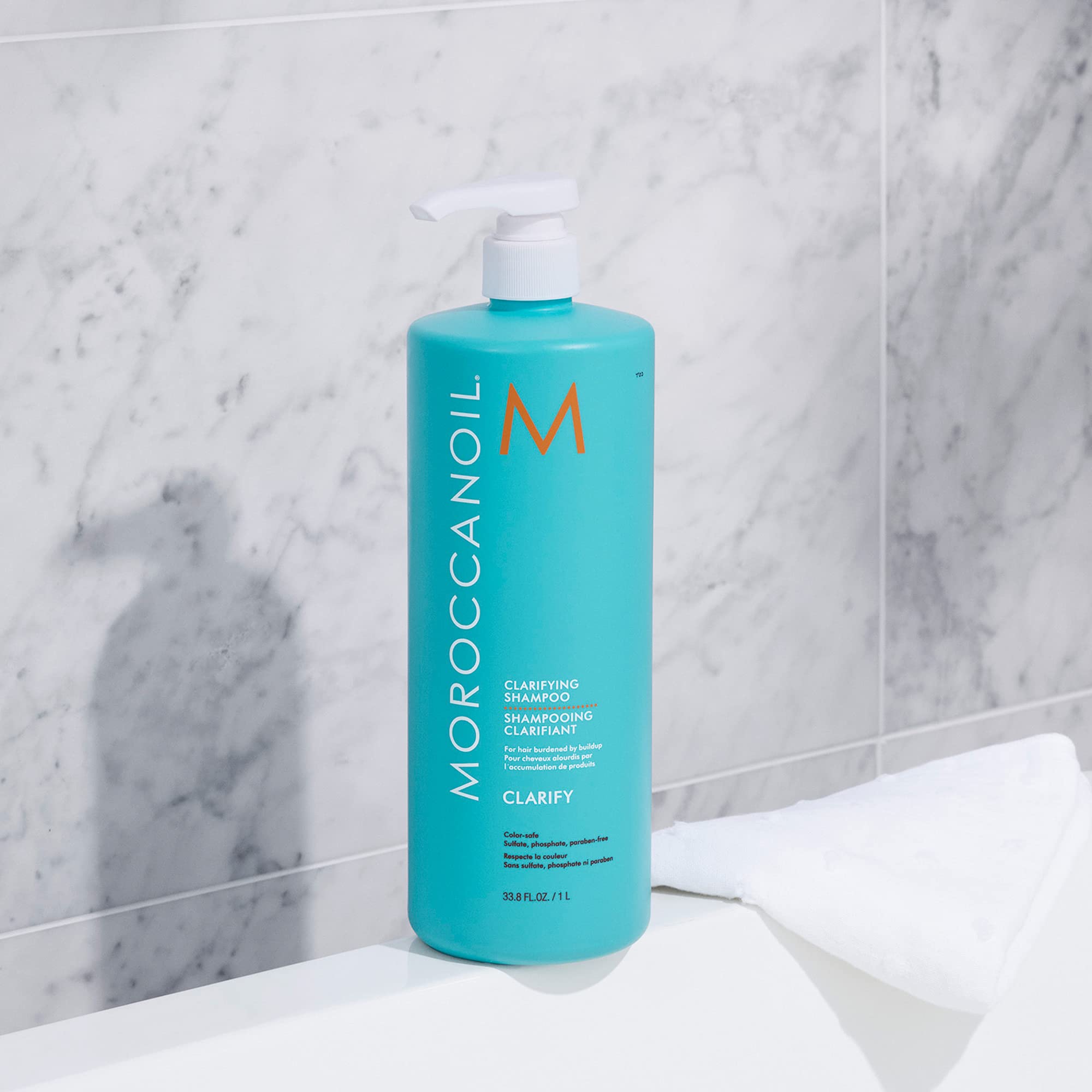 Foto 3 pulgar | Shampoo Moroccanoil Clarifying 1l - Venta Internacional