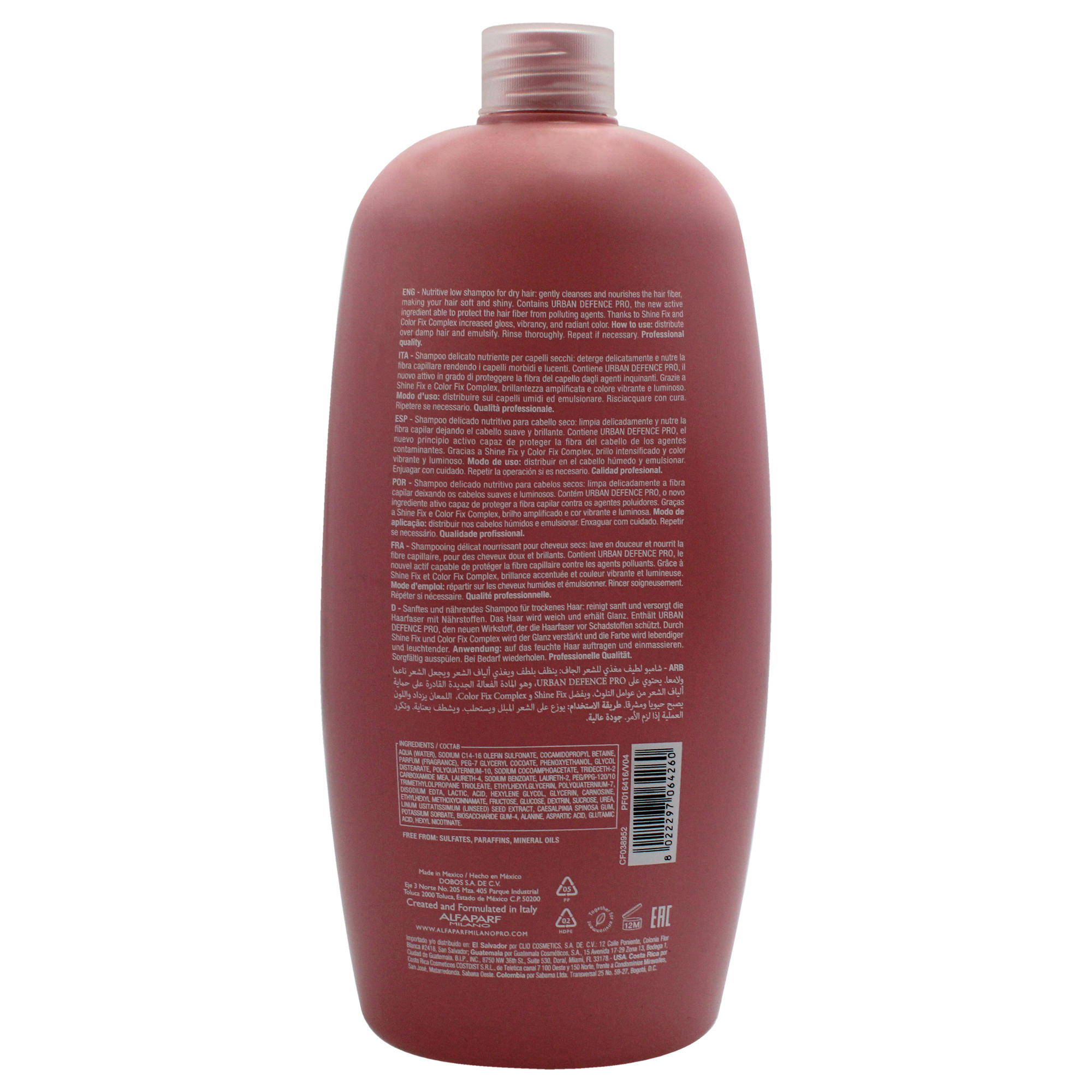 Foto 3 pulgar | Shampoo Alfaparf Milano Semi Di Lino Moisture 1l Unisex - Venta Internacional
