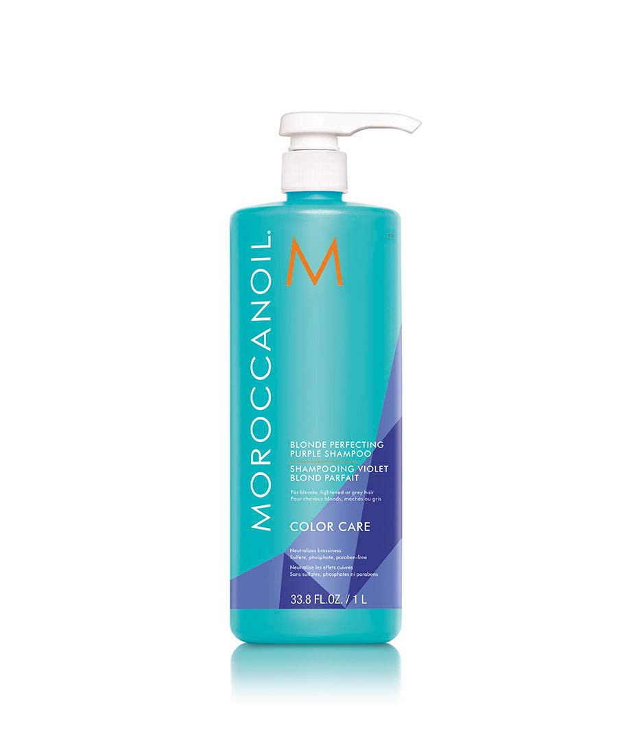 Shampoo Moroccanoil Blonde Perfecting Purple 1l - Venta Internacional