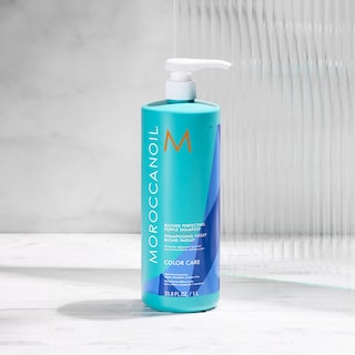 Foto 5 | Shampoo Moroccanoil Blonde Perfecting Purple 1l - Venta Internacional