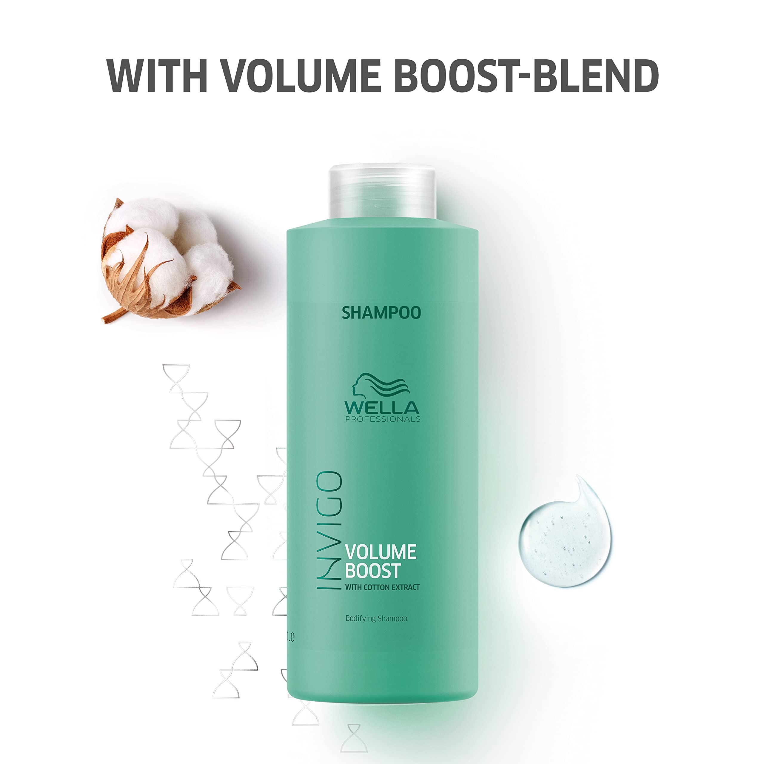 Foto 3 pulgar | Champú Wella Professionals Invigo Volume Boost 1l - Venta Internacional