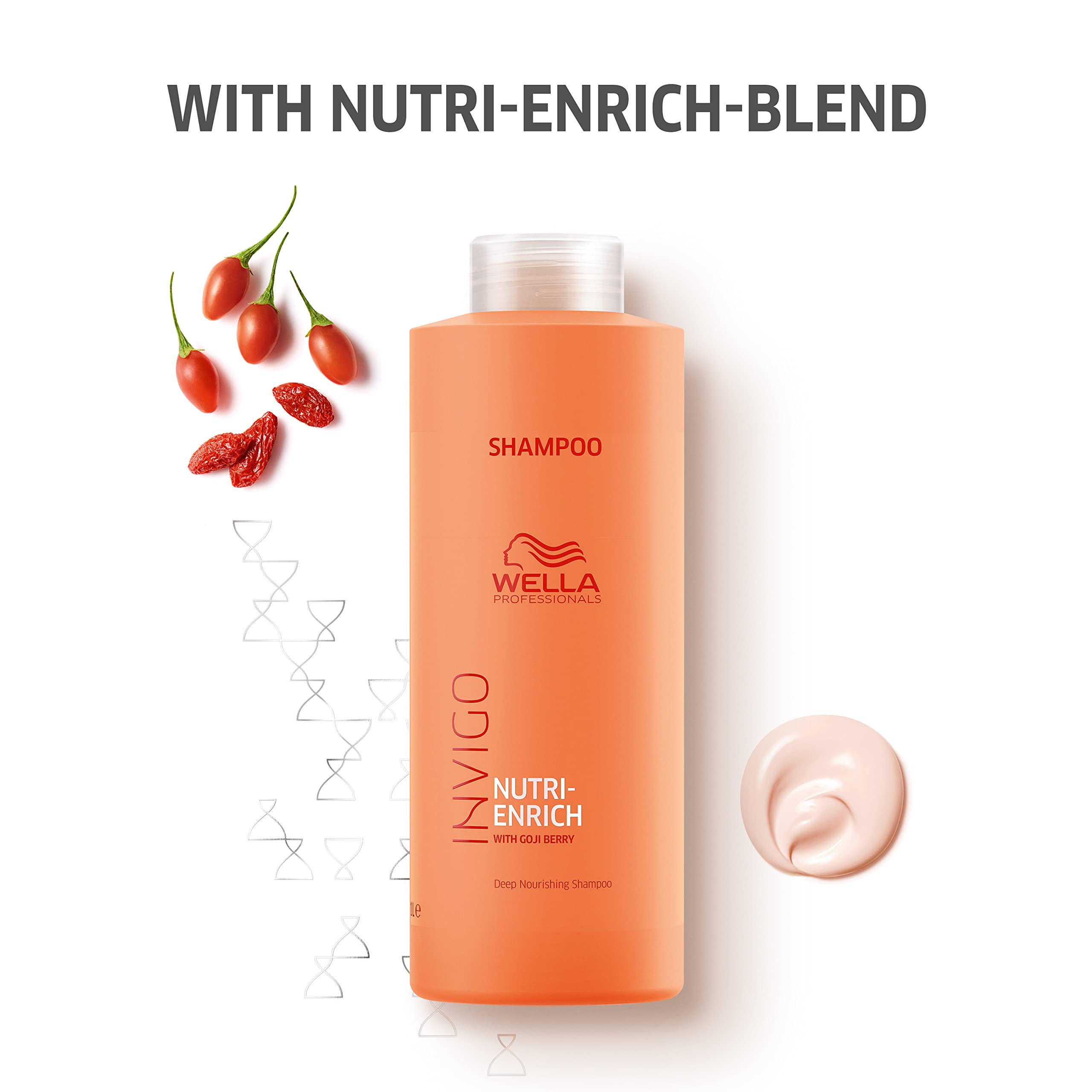 Foto 5 pulgar | Champú Wella Professionals Invigo Nutri-enrich 1l Para Cabello Seco - Venta Internacional