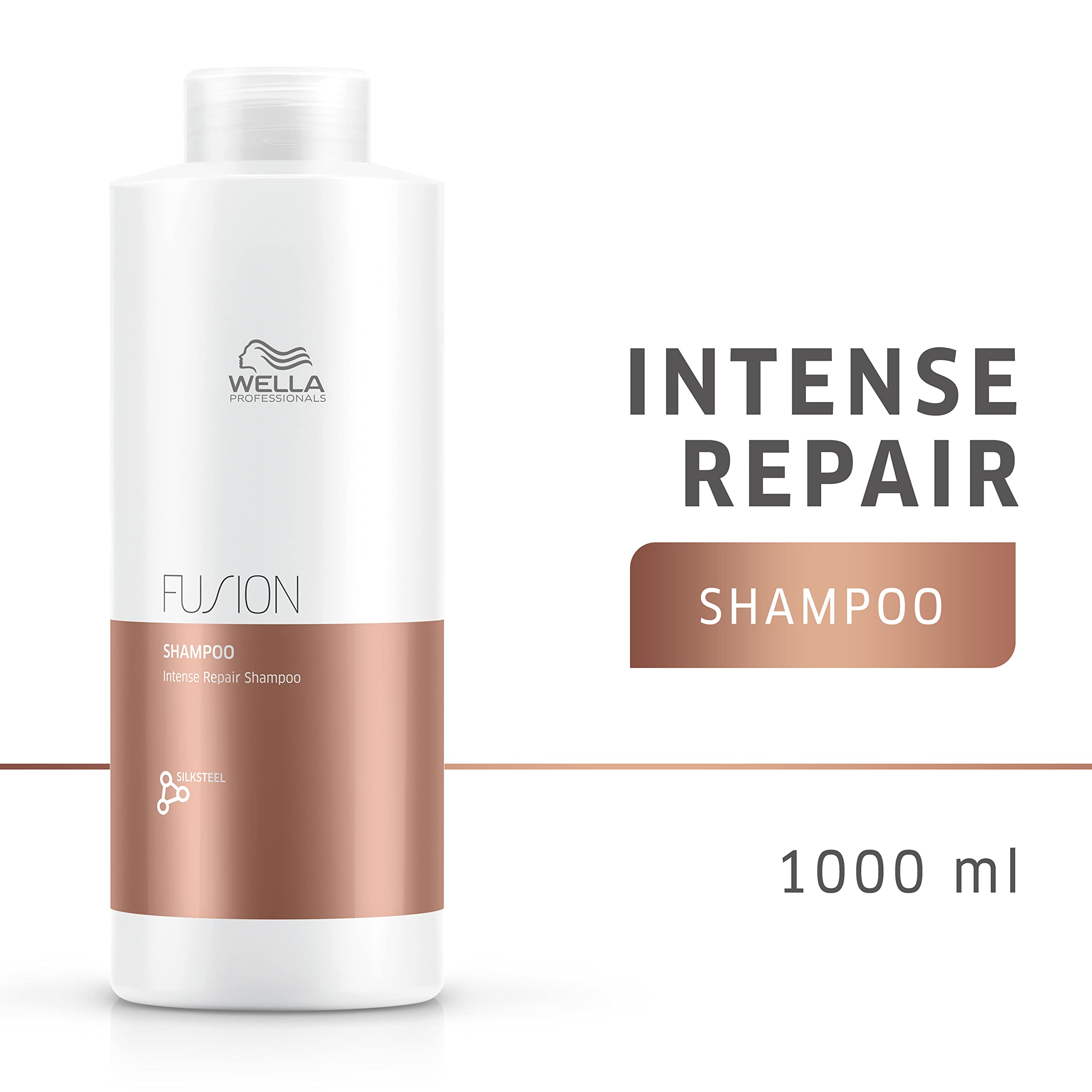 Foto 3 pulgar | Shampoo Wella Professionals Fusion Intense Repair 1l - Venta Internacional