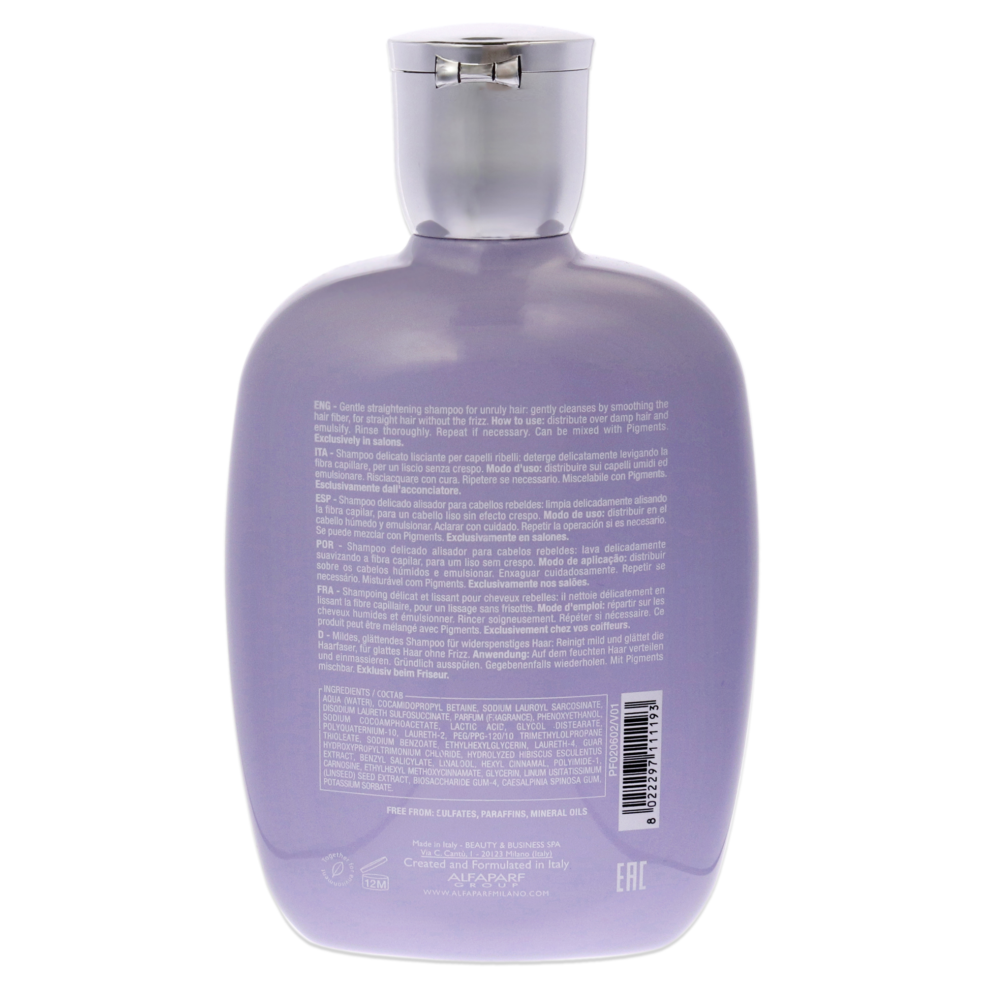 Foto 3 pulgar | Shampoo Alfaparf Milano Semi Di Lino Suavizante 250 Ml Unisex - Venta Internacional