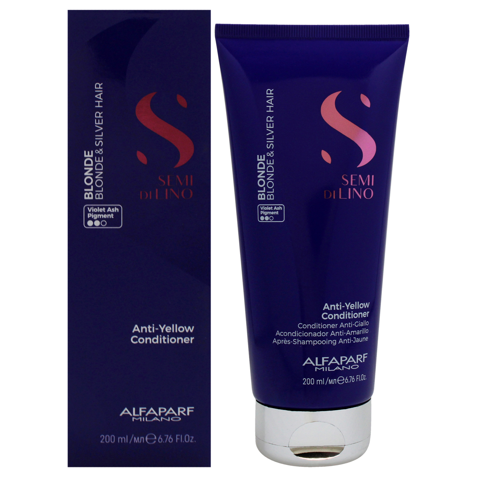 Acondicionador Alfaparf Milano Semi Di Lino Blonde 200 Ml - Venta Internacional