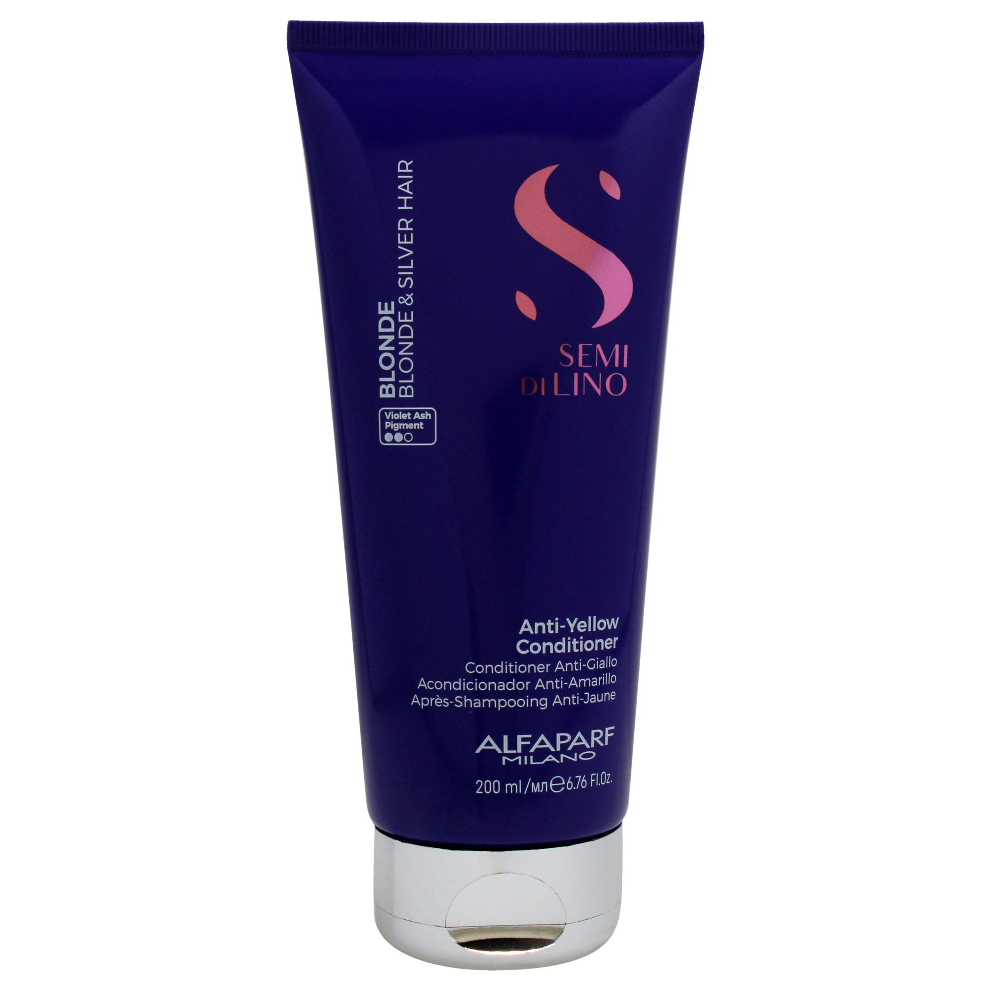 Foto 3 pulgar | Acondicionador Alfaparf Milano Semi Di Lino Blonde 200 Ml - Venta Internacional