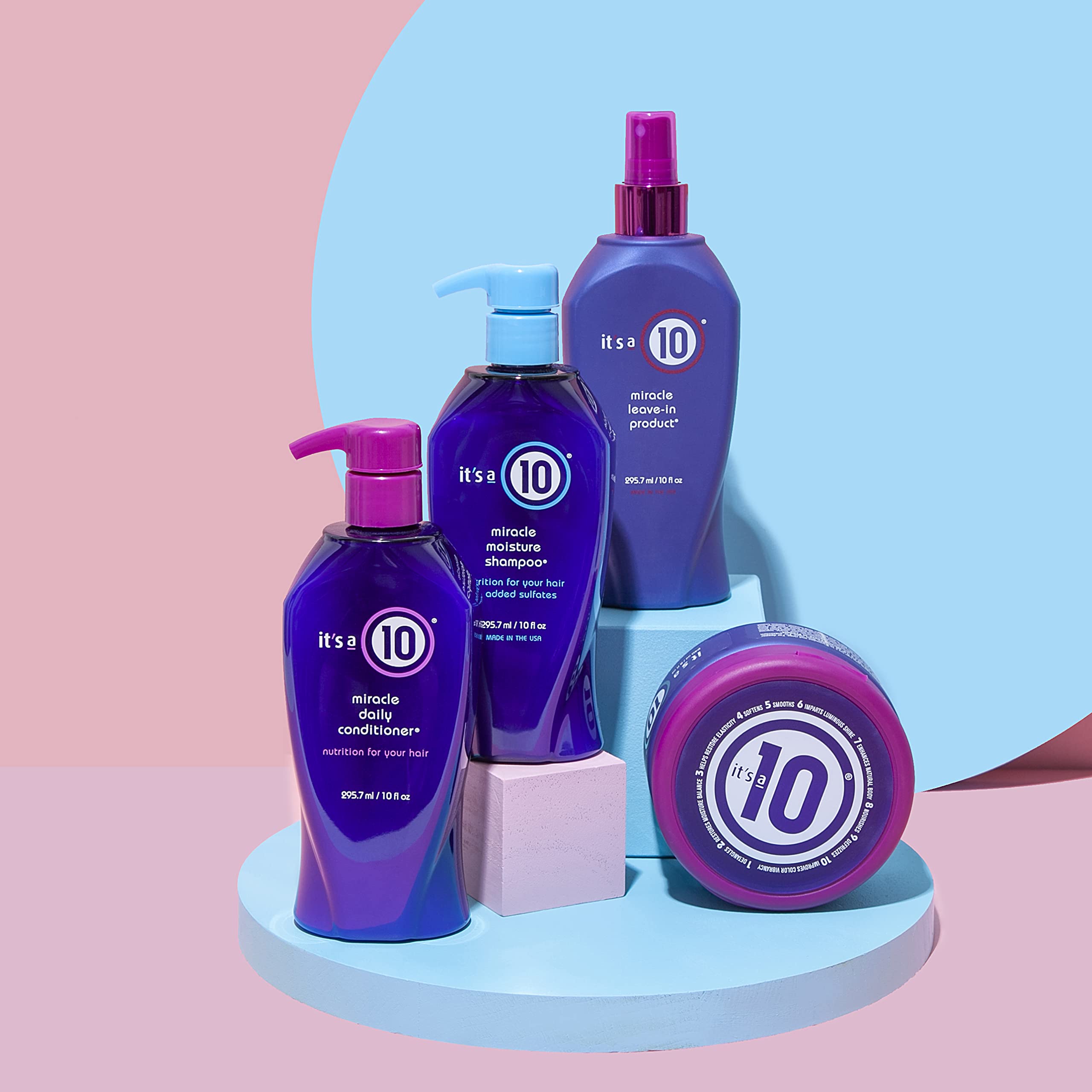 Foto 3 pulgar | Champú It's A 10% Haircare Miracle Moisture Sin Sulfatos 1 Litro - Venta Internacional