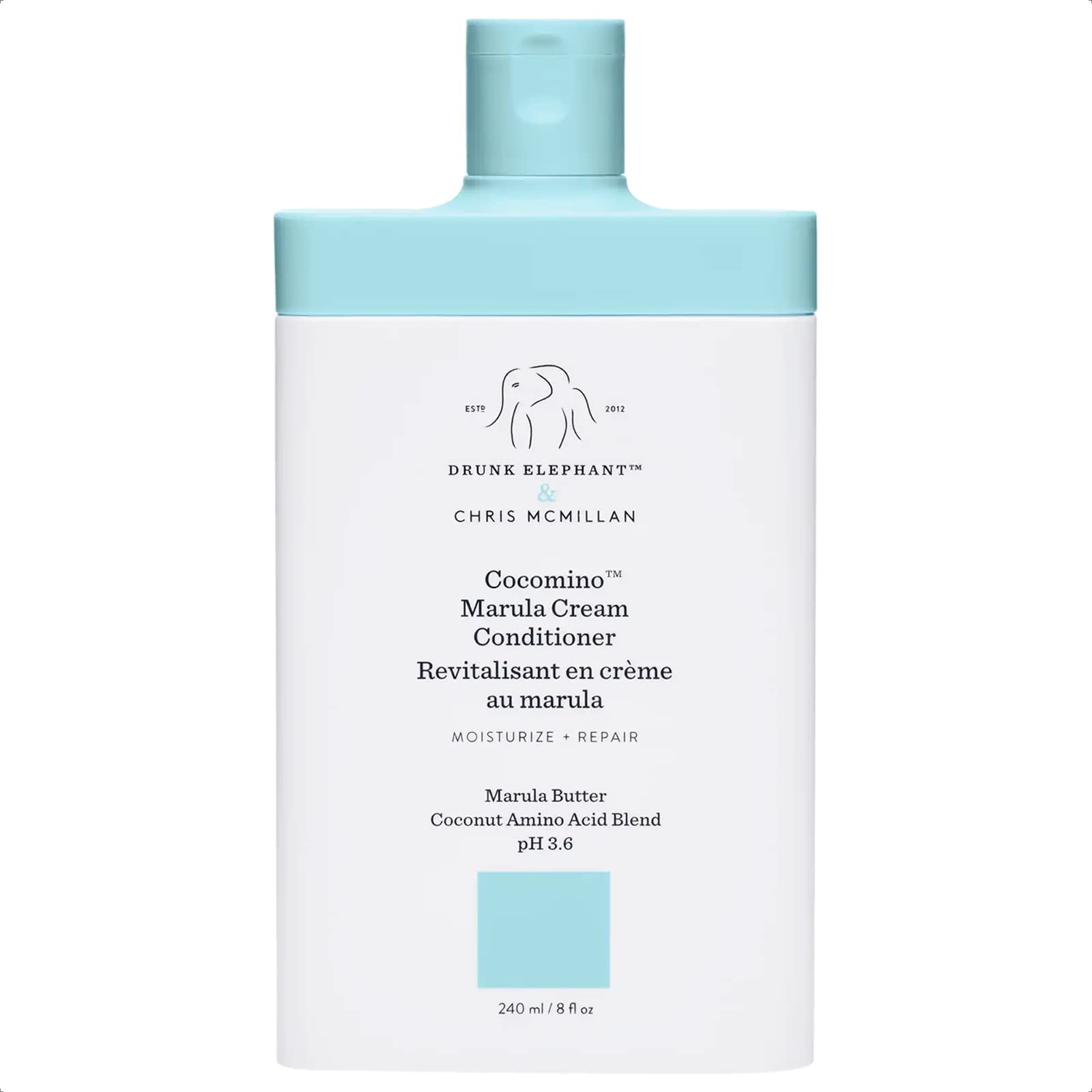 Foto 2 pulgar | Acondicionador Drunk Elephant Cocomino Marula Cream 240 Ml - Venta Internacional.