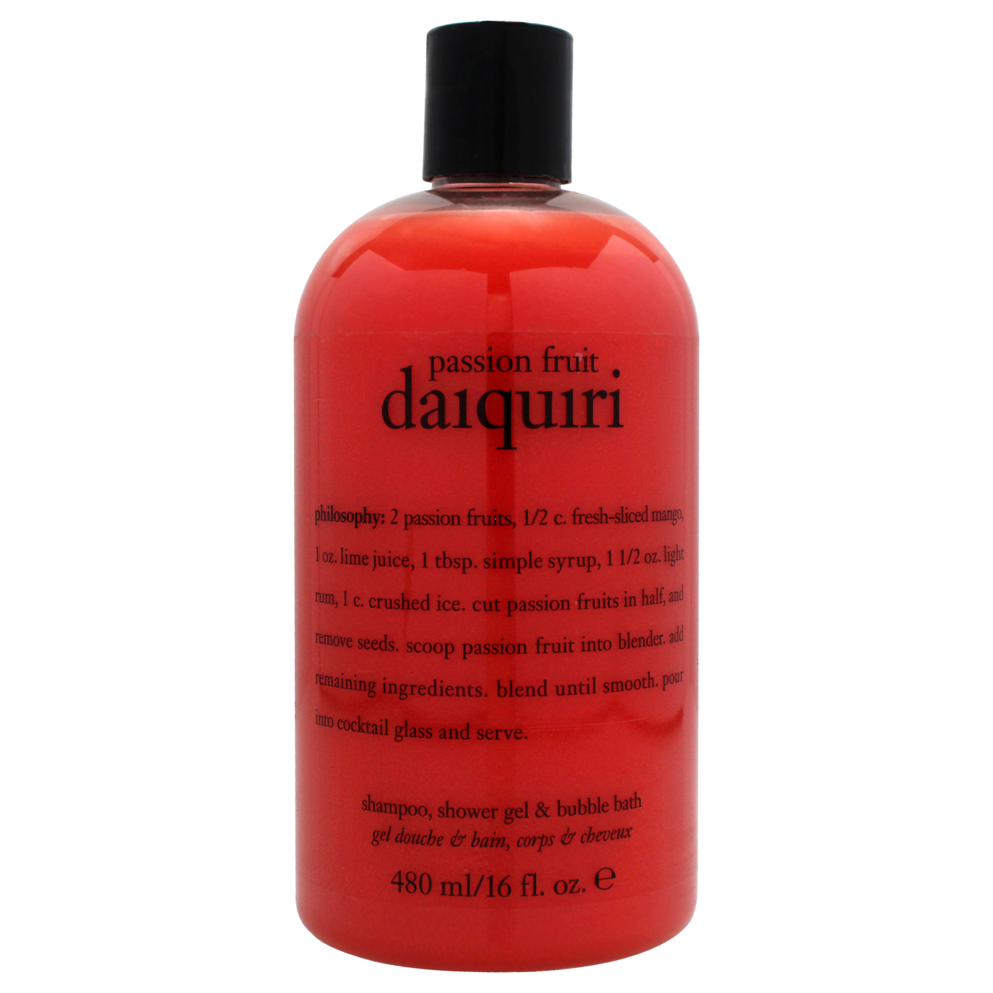 Shampoo Philosophy Passion Fruit Daiquiri 473 ml 3 en 1 - Venta Internacional