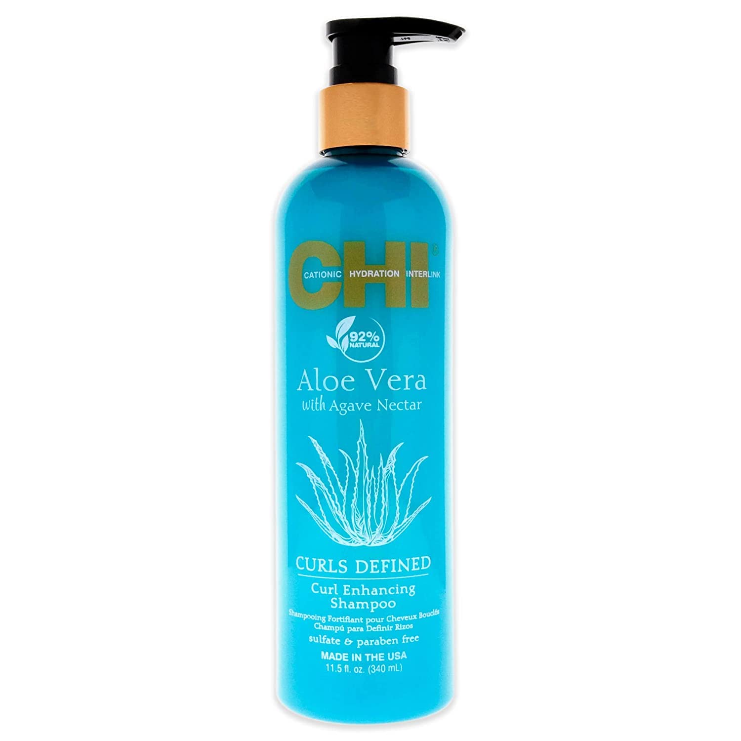 Shampoo Chi Aloe Vera Curl Enhancing Para Todo Tipo De Cabello - Venta Internacional
