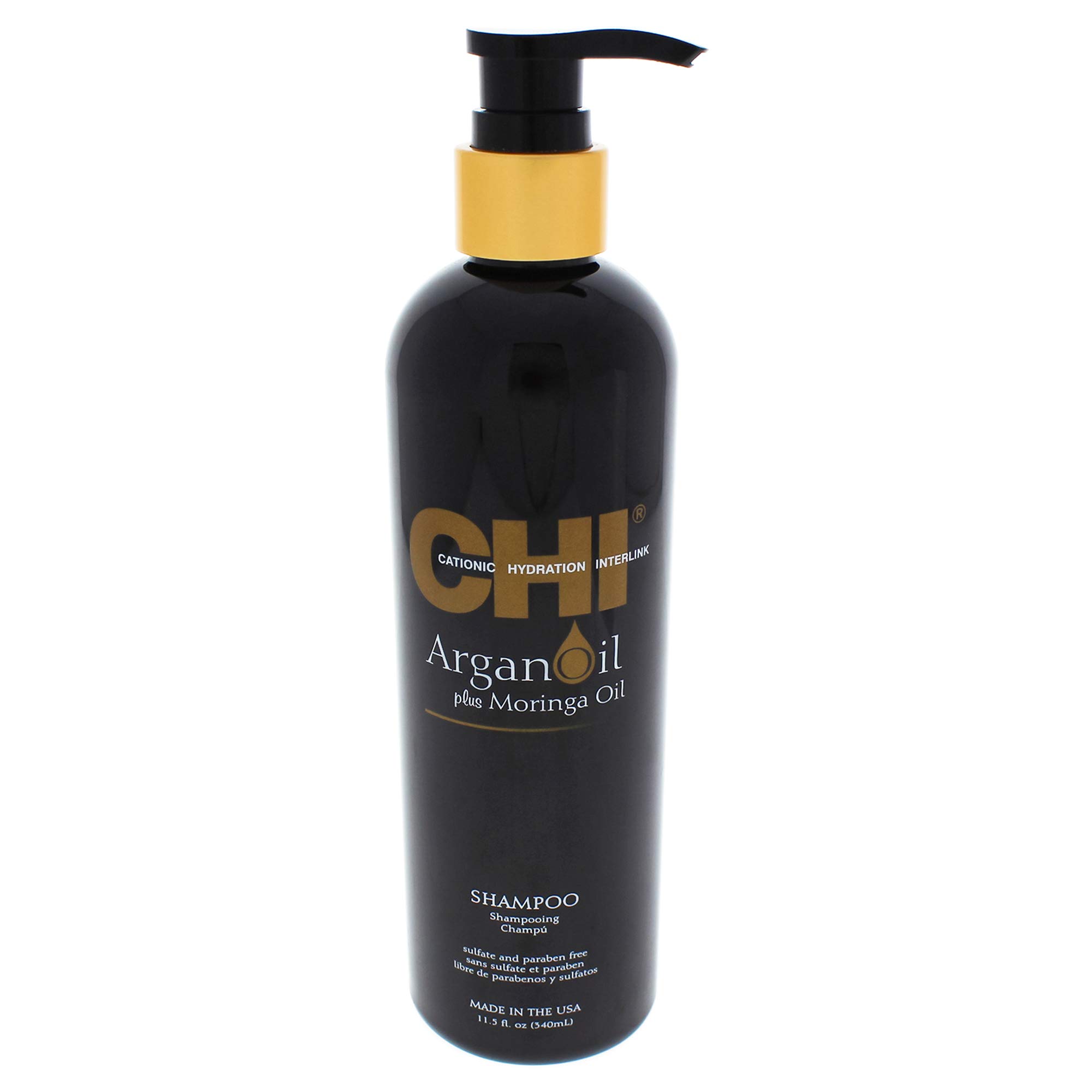Foto 8 pulgar | Shampoo Chi Aceite De Argán, 340 Ml, Marrón, Paquete De 1 - Venta Internacional.