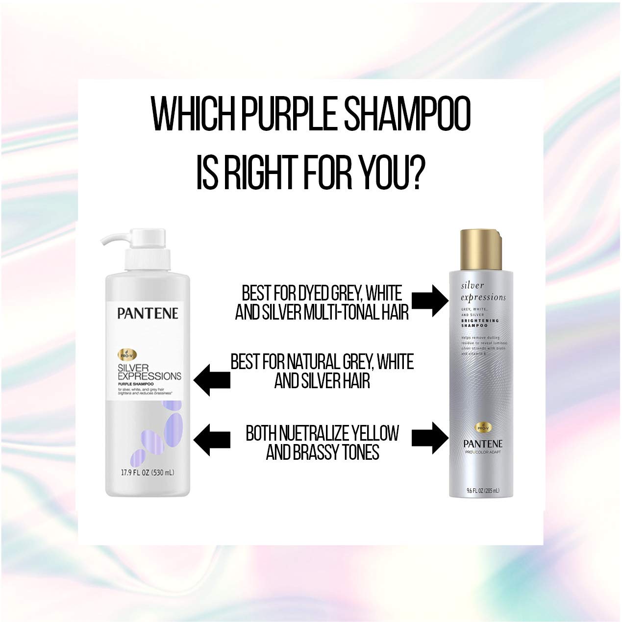 Foto 7 pulgar | Champú Y Tónico Para El Cabello Pantene Silver Expressions 530 Ml - Venta Internacional.
