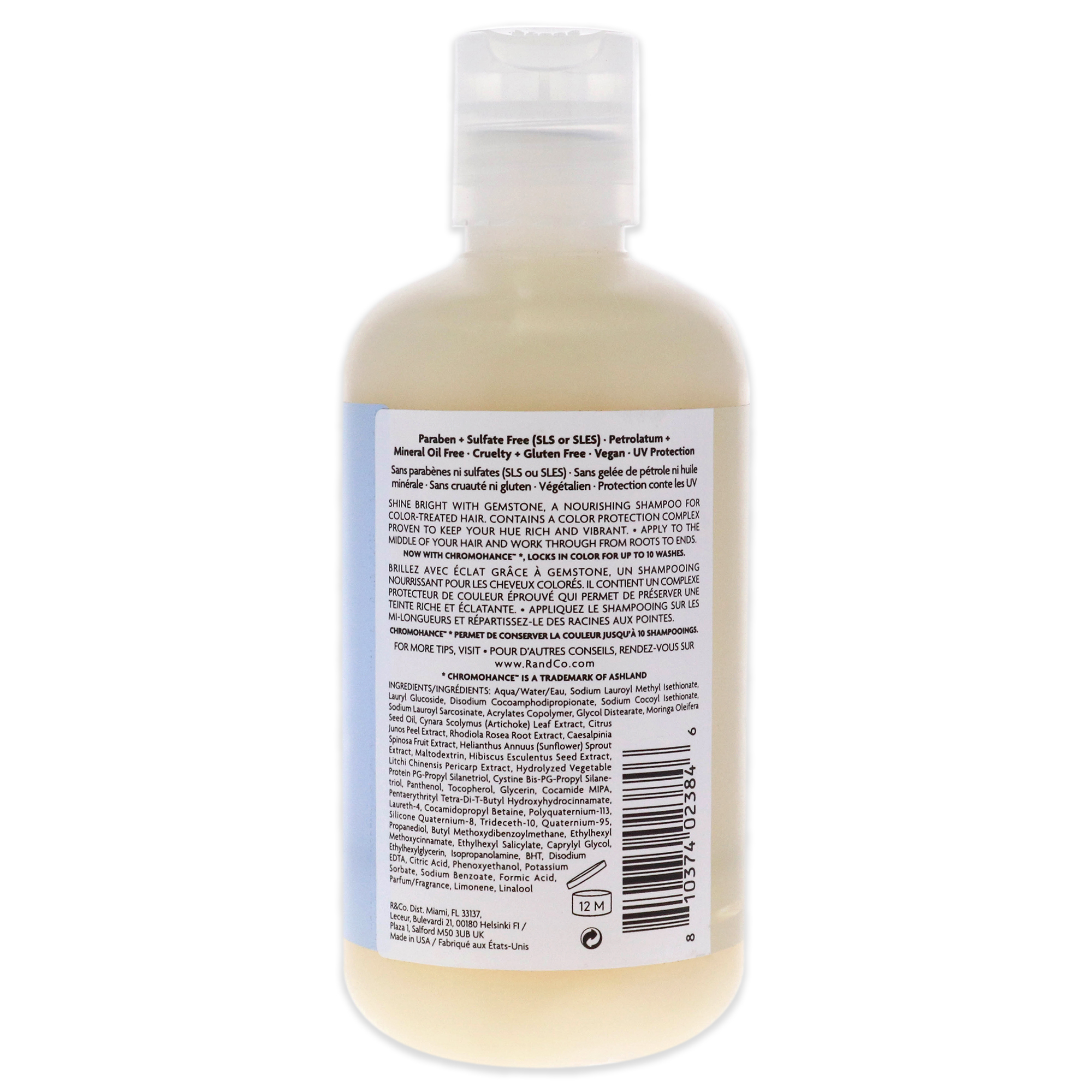 Foto 2 | Champú Gemstone Color De R+co Para Unisex - 8.5 Oz Shampoo - Venta Internacional.