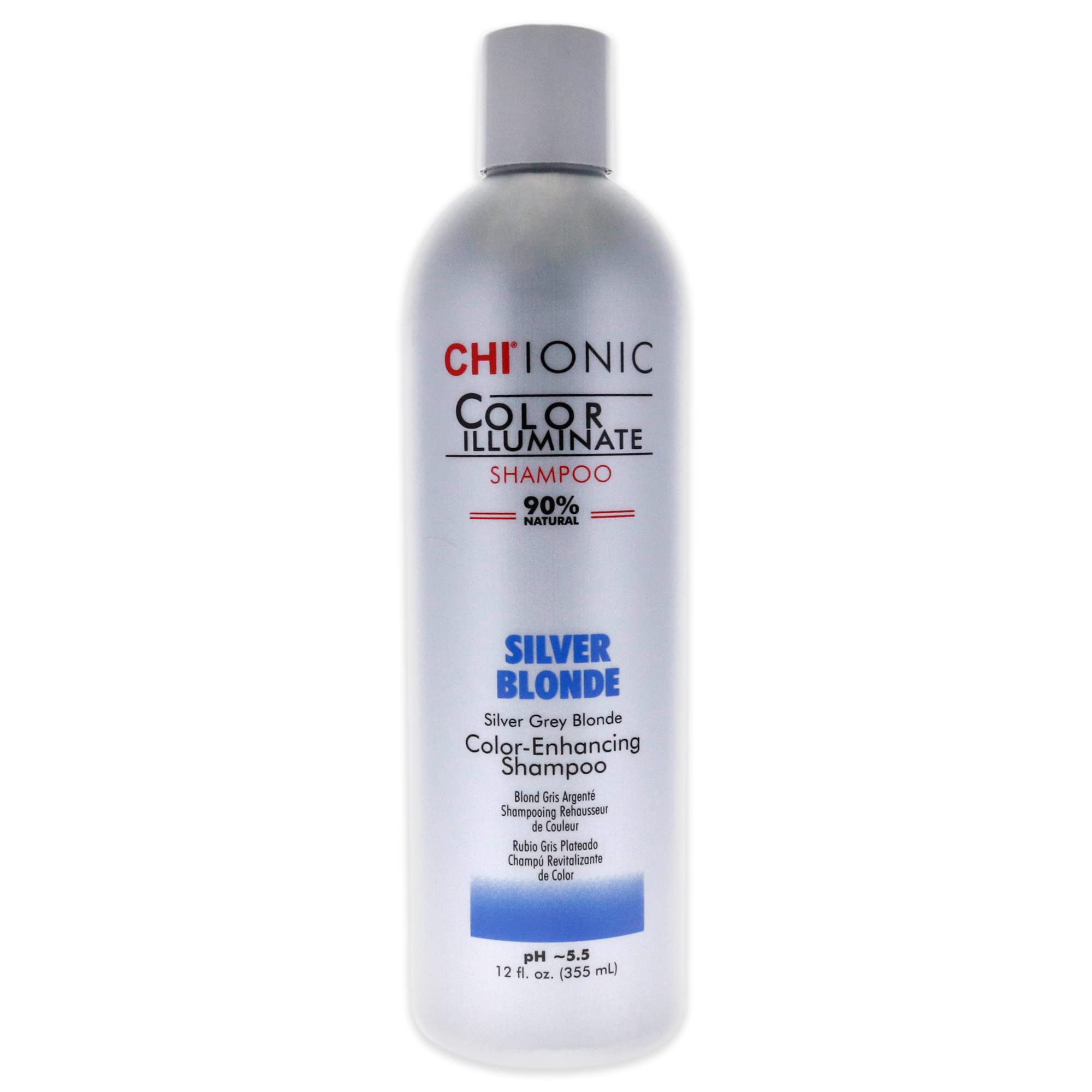 Foto 1 | Champú Chi Ionic Color Illuminate Silver Blonde 355 Ml - Venta Internacional.