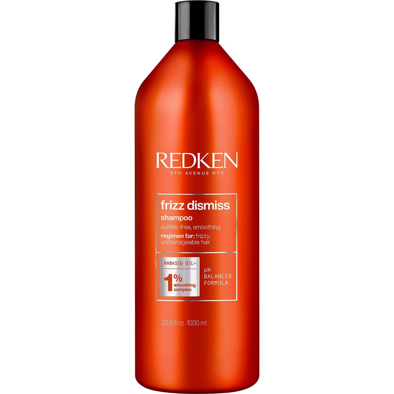 Champú Redken Frizz Dismiss Para Cabello Encrespado, 1 Litro, Sin Sulfatos - Venta Internacional.