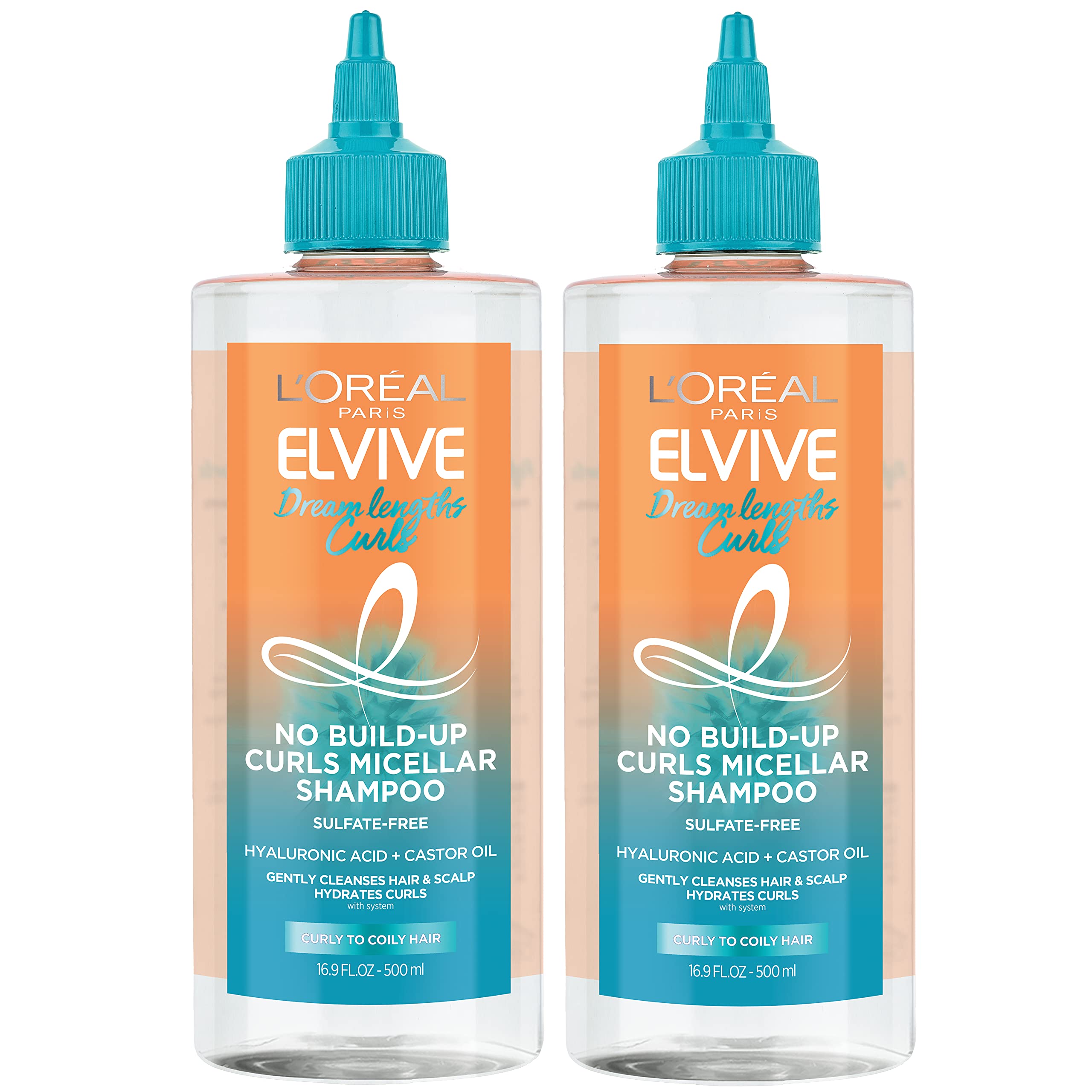 Champú L'oreal Paris Elvive Dream Lengths Curls, 1 Litro, Paquete De 2 - Venta Internacional.