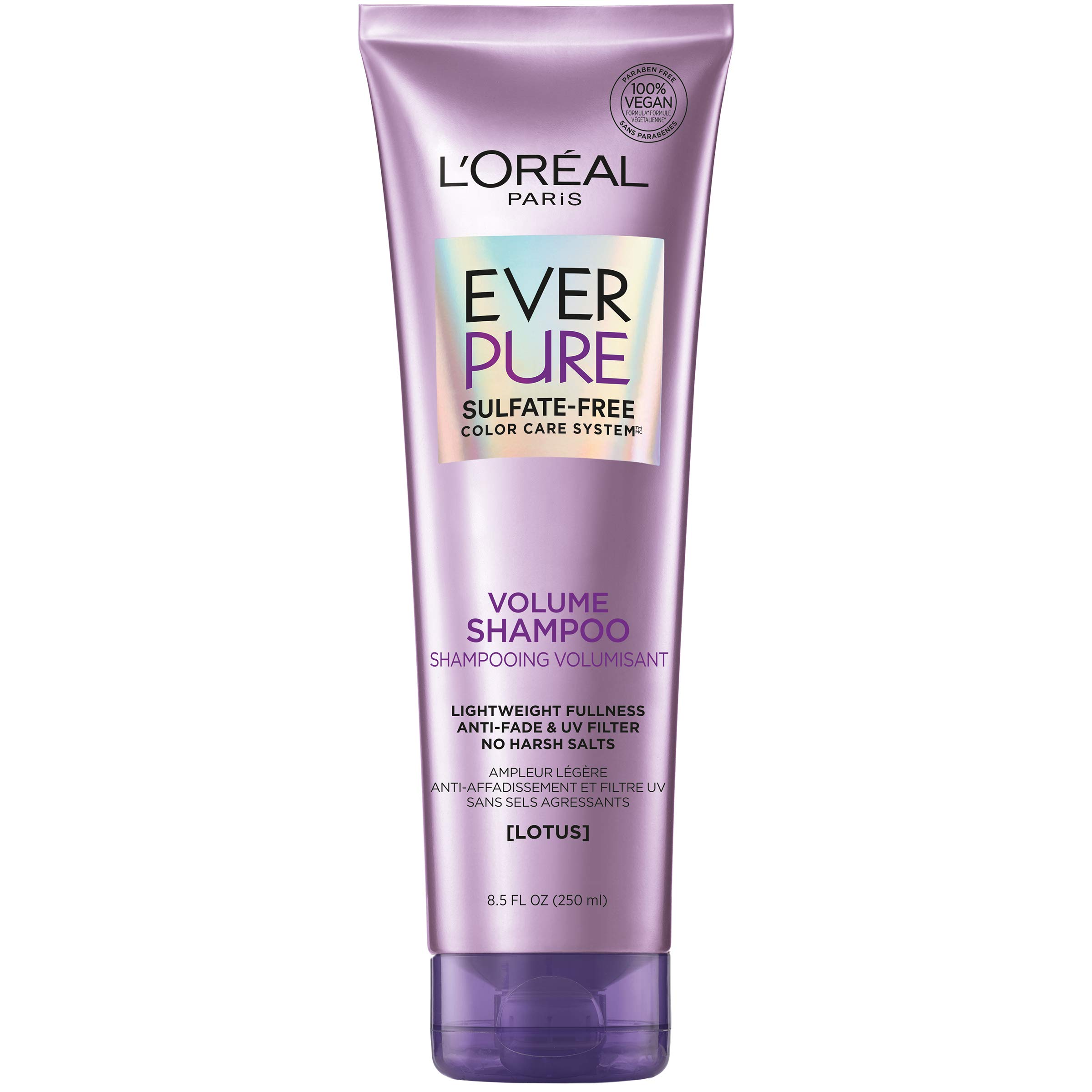 Foto 2 pulgar | Champú L'oréal Paris Everpure Moisture Sin Sulfatos, 250 Ml - Venta Internacional.