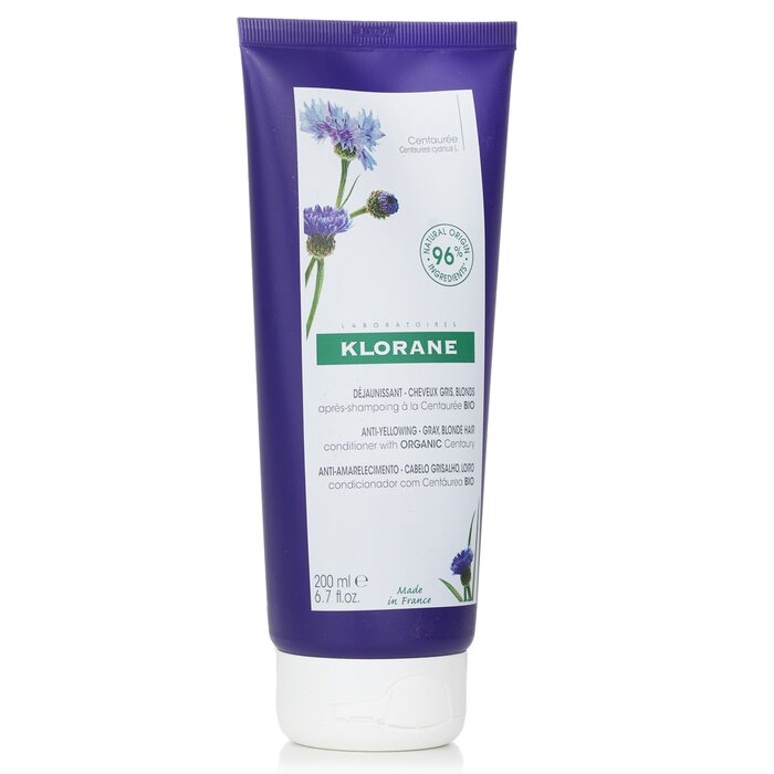 Foto 3 pulgar | Acondicionador Klorane Organic Centaury Para Cabello Gris Amarillento - Venta Internacional.