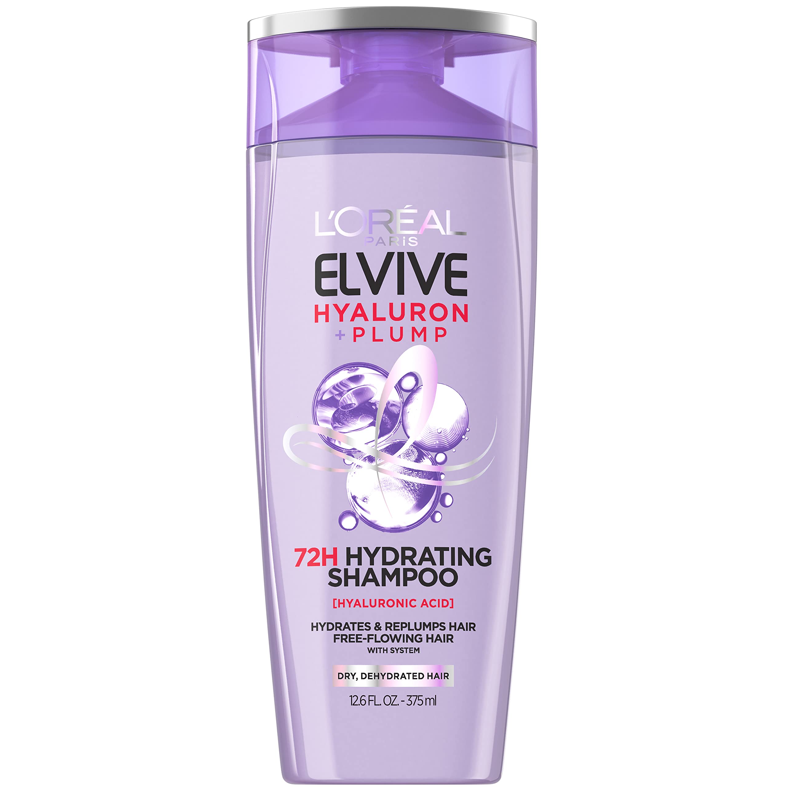 Foto 2 pulgar | Champú L'oreal Paris Elvive Hyaluron Plump Hyaluron Hydrating 375 Ml - Venta Internacional.