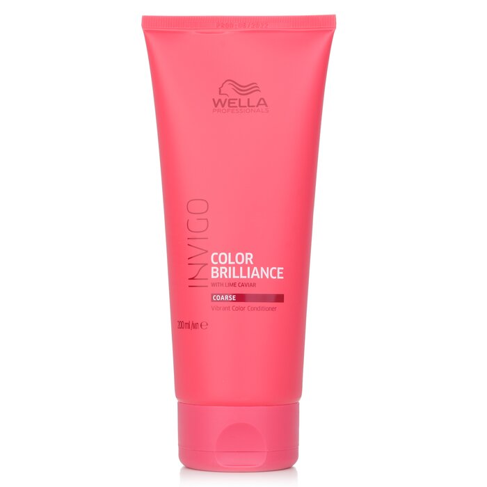 Acondicionador Wella Invigo Brilliance Vibrant Color Para Cabello Grueso - Venta Internacional.