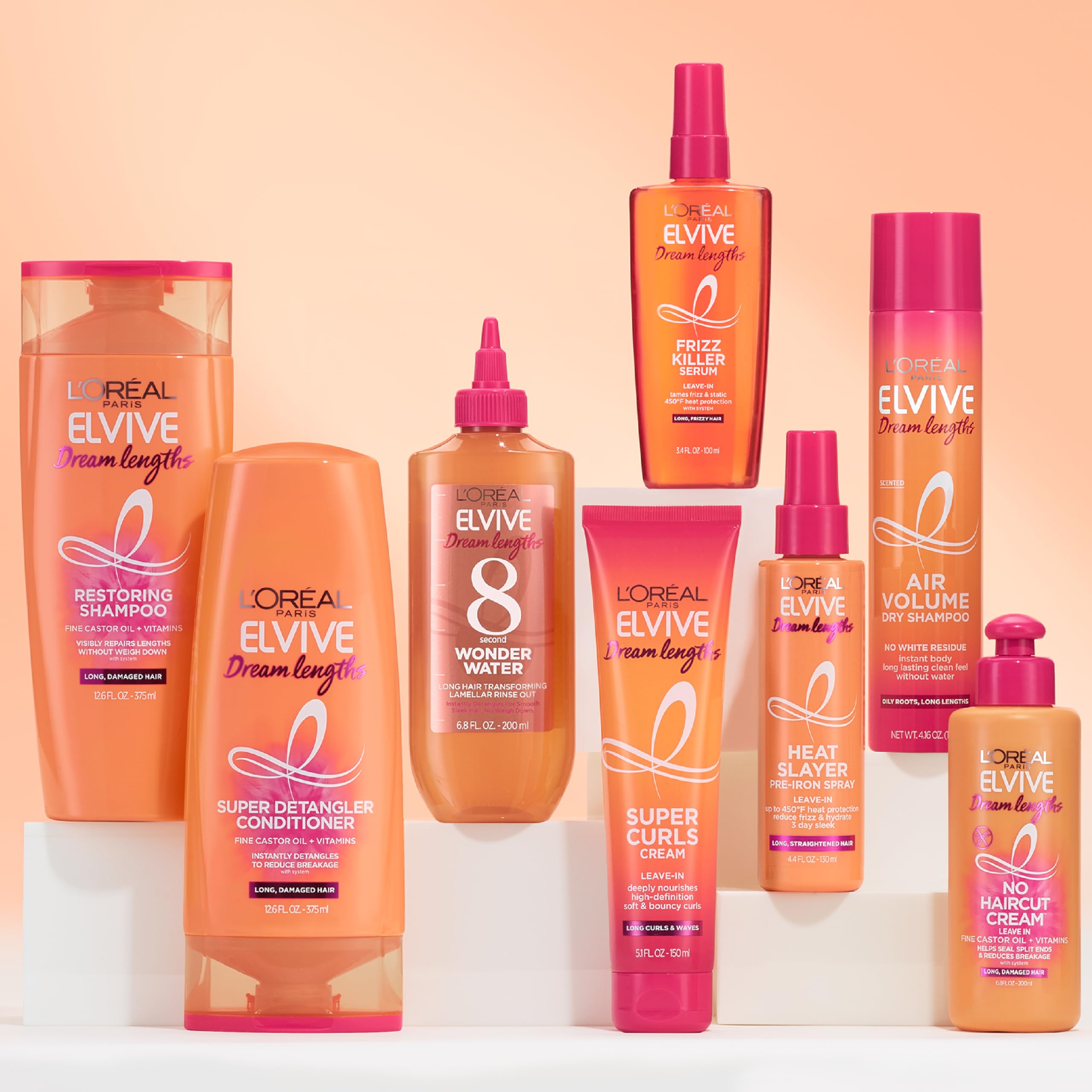 Foto 7 pulgar | Champú L'oreal Paris Elvive Dream Lengths Restoring 828 Ml - Venta Internacional.