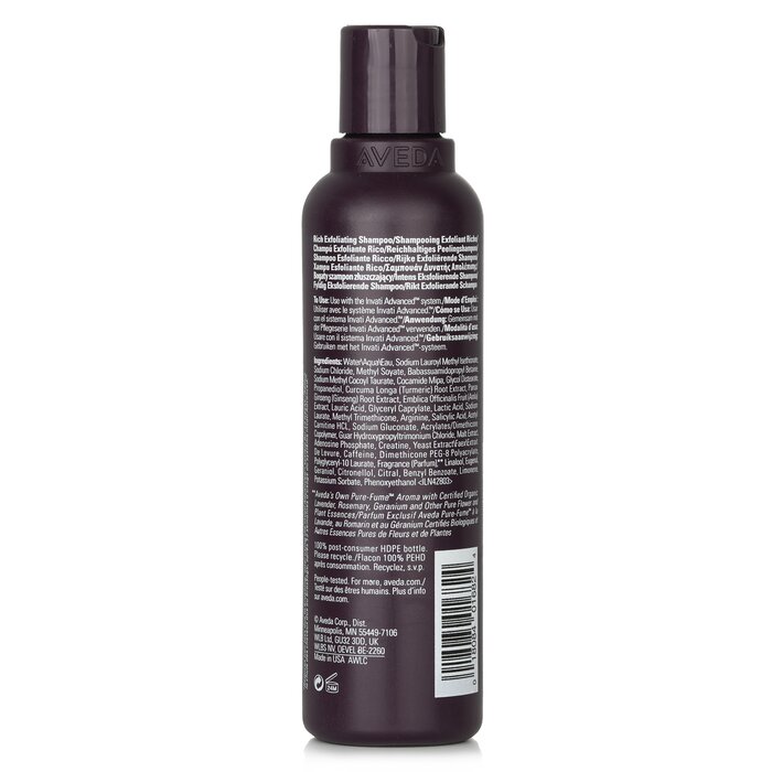 Foto 7 pulgar | Champú Exfoliante Avanzado Aveda Invati 200 Ml - Venta Internacional.