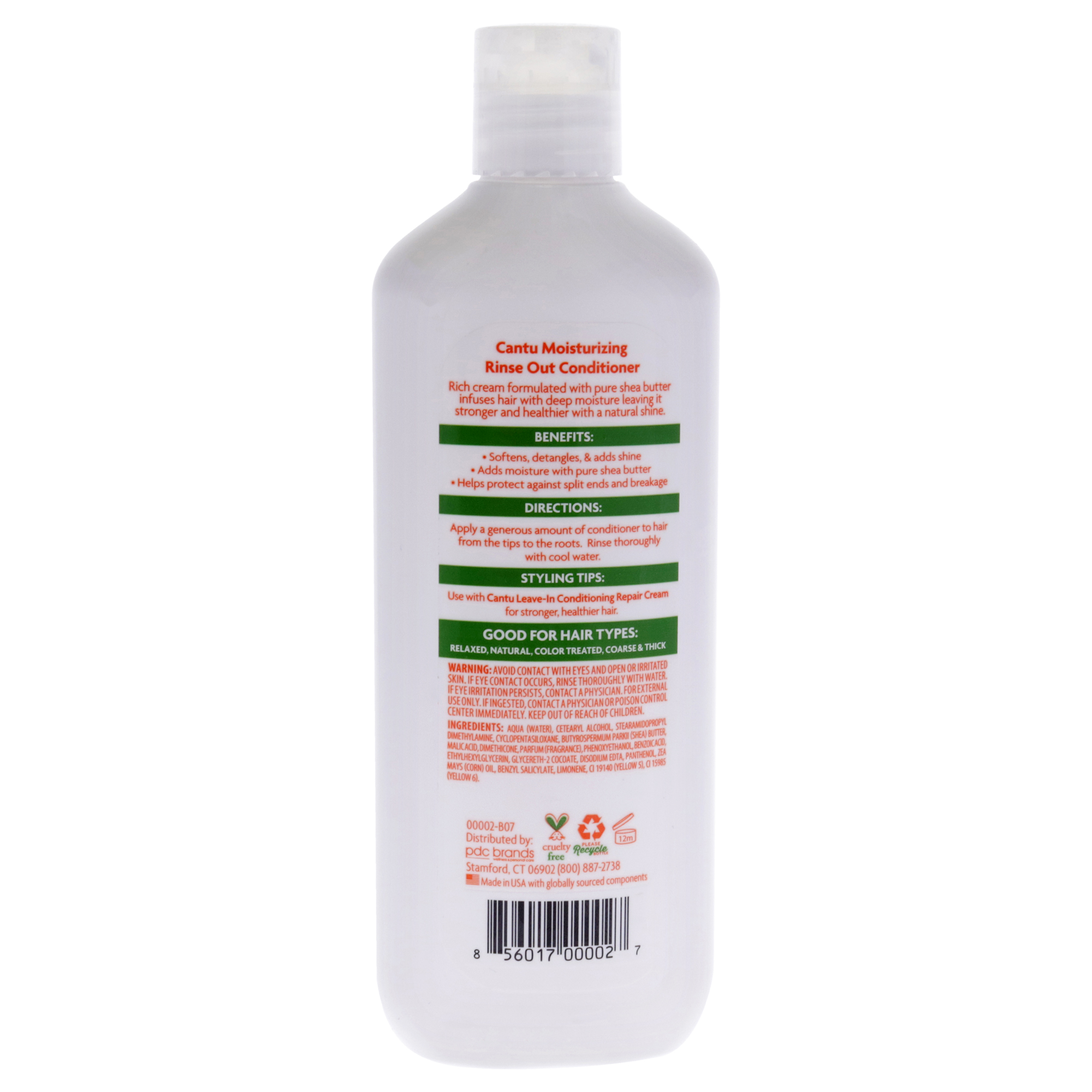 Acondicionador Cantu Manteca De Karité Hidratante 400 Ml - Venta Internacional.