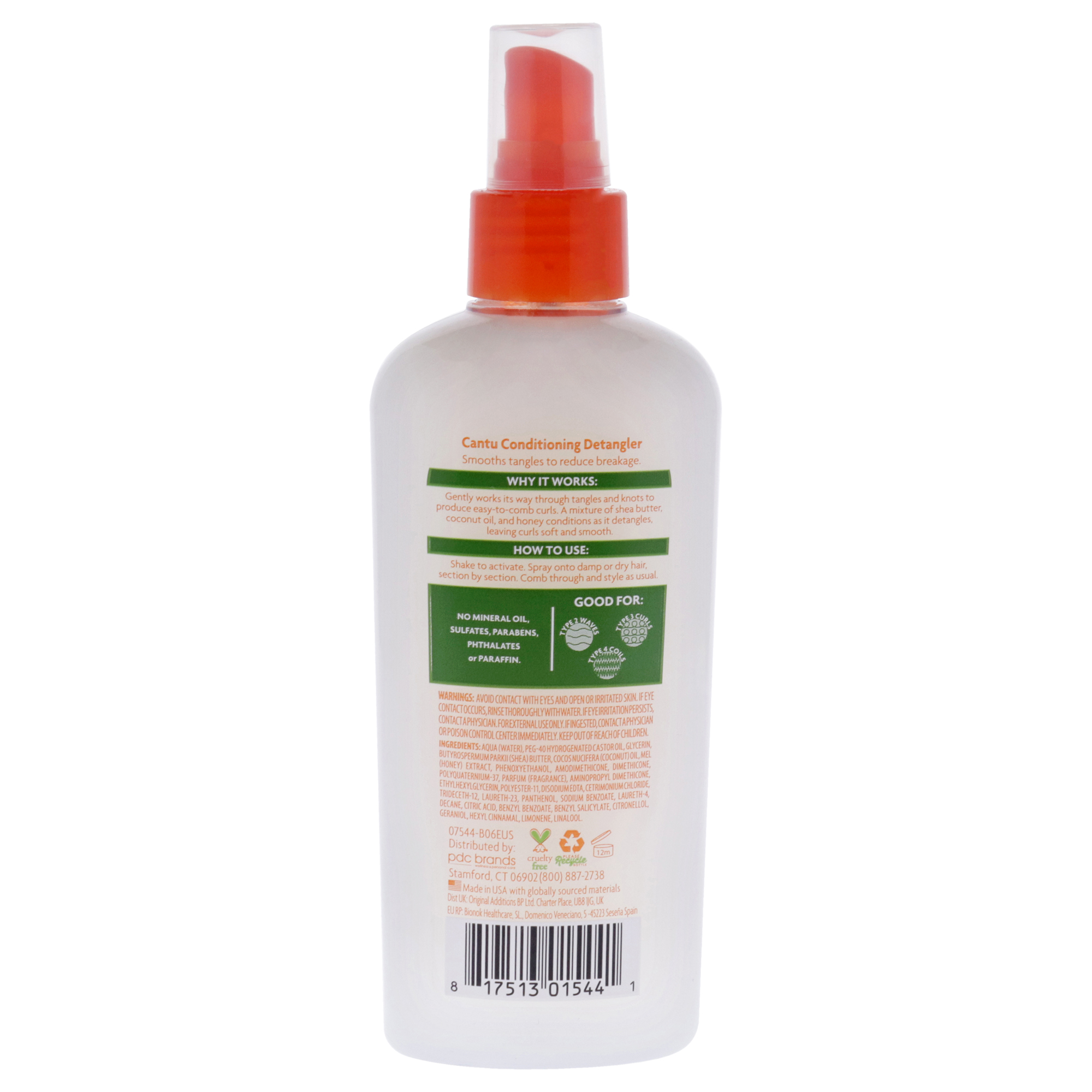 Foto 2 pulgar | Desenredante Acondicionador Cantu Care Para Niños 180 Ml - Venta Internacional.