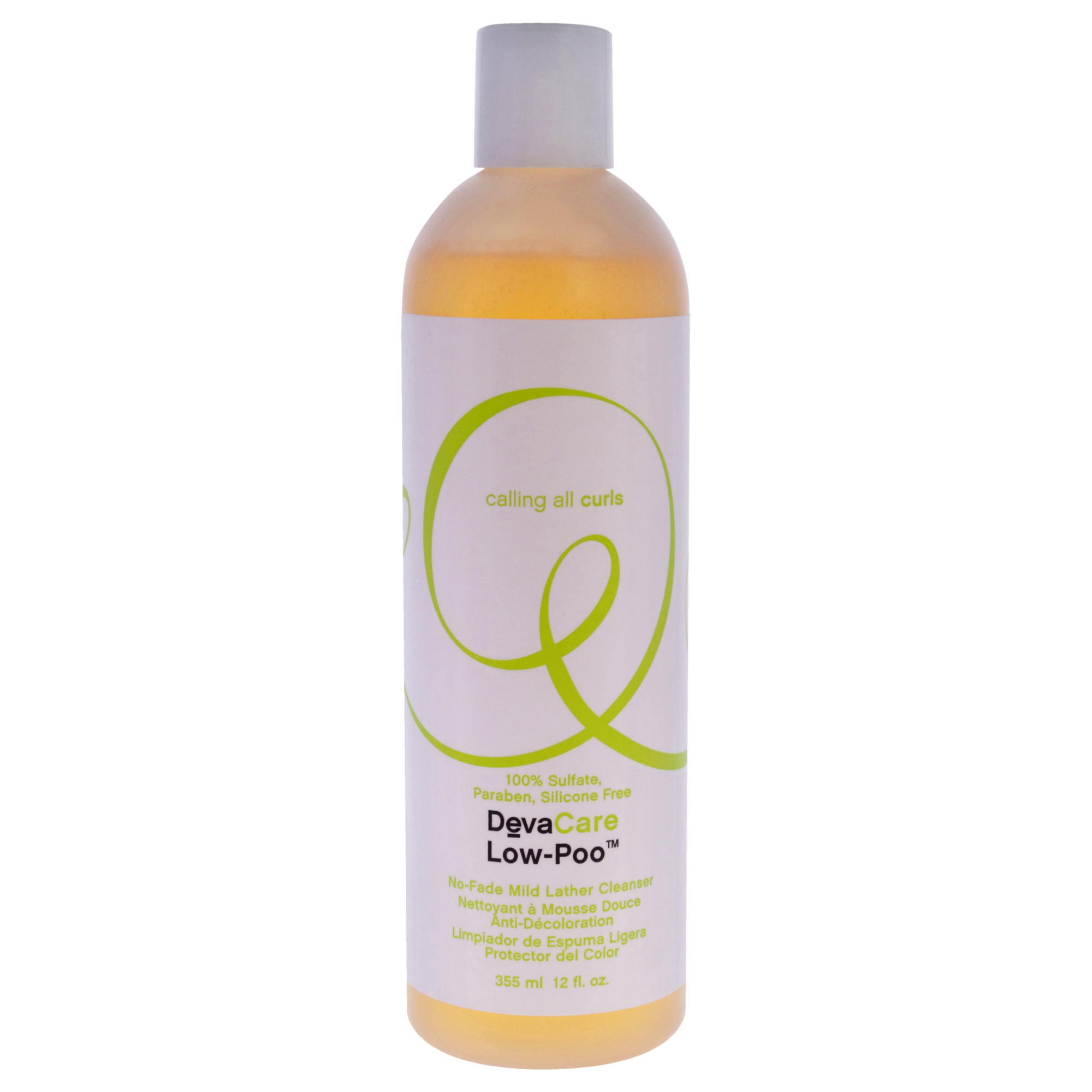 Champú Devacurl Devacare Low-poo, Limpiador Suave Que No Se Decolora - Venta Internacional.