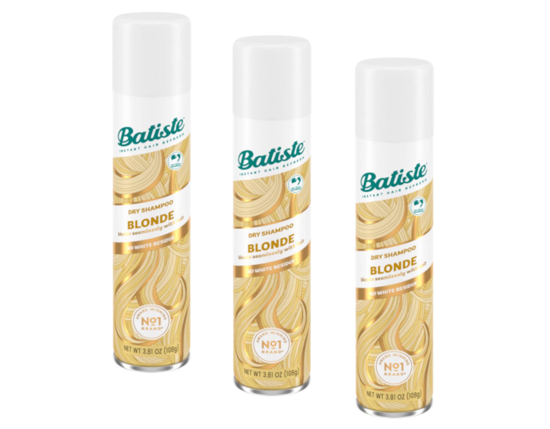 Champú Seco Batiste Brilliant Blonde 112 Ml, Paquete De 3 - Venta Internacional.