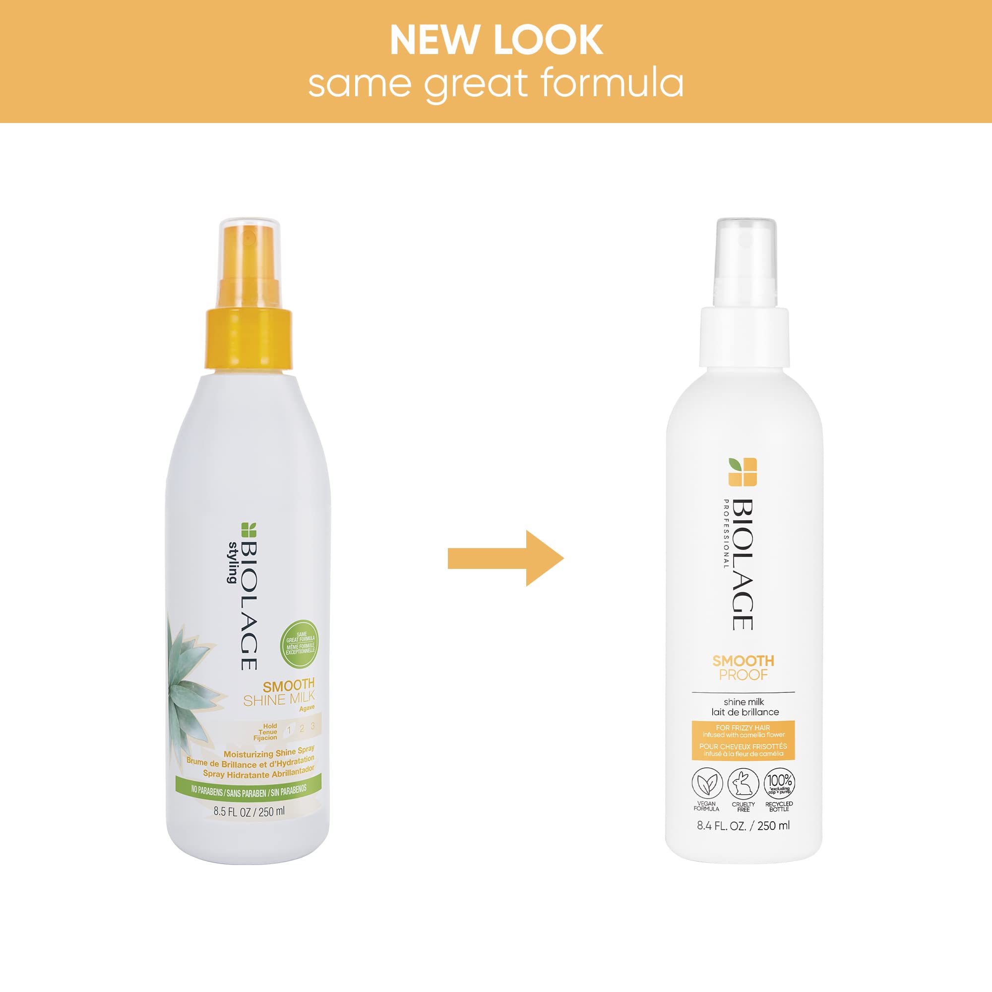 Foto 3 pulgar | Leche Para Peinar Smooth Shine Biolage Lightweight, 250 Ml - Venta Internacional.
