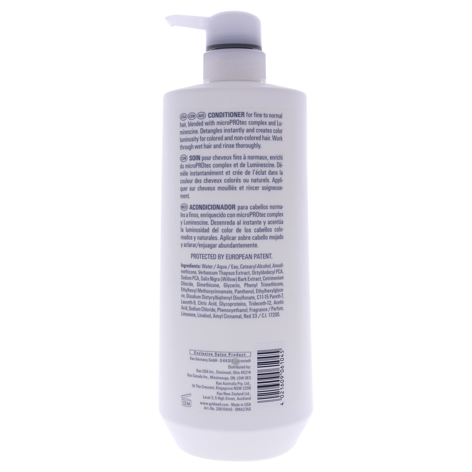 Foto 4 pulgar | Acondicionador Goldwell Dualsenses Color 1000 Ml - Venta Internacional.
