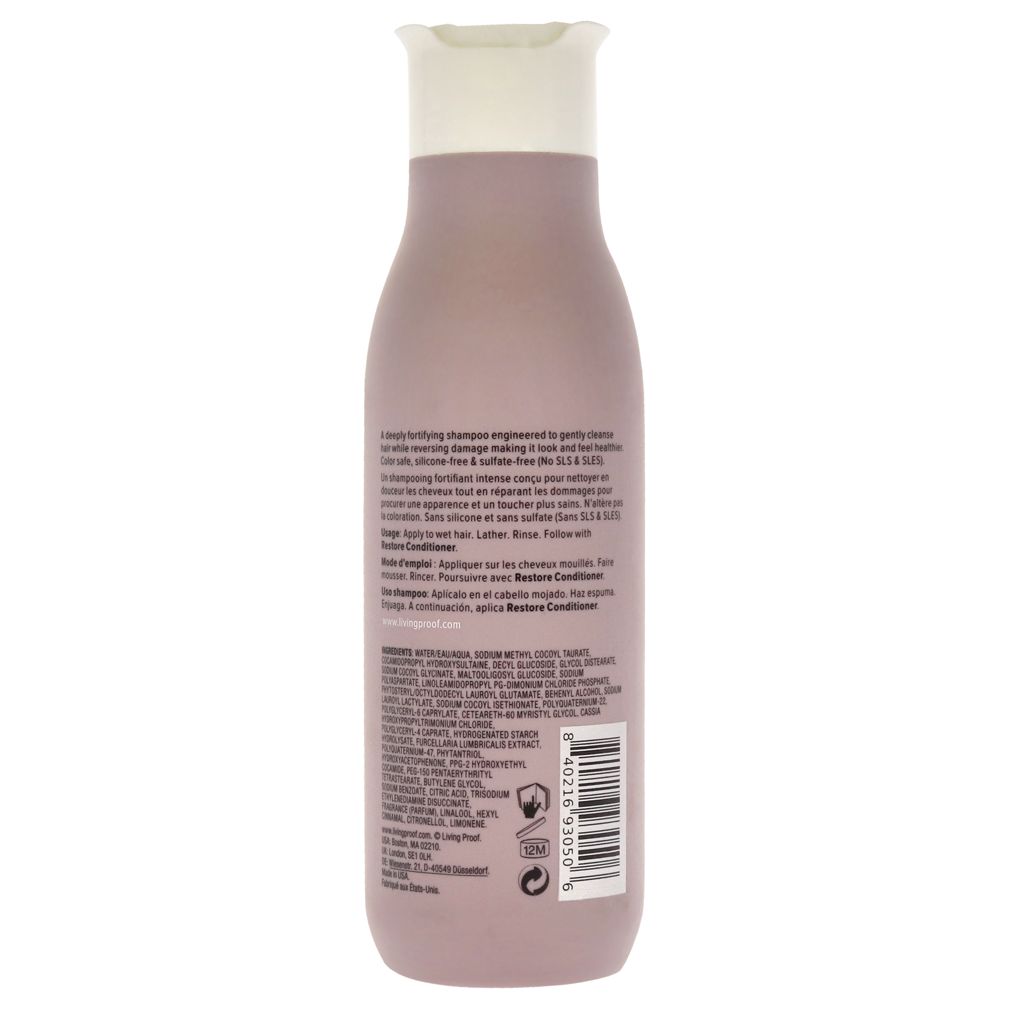 Foto 3 pulgar | Champú Living Proof Restore Para Cabello Seco O Dañado - Venta Internacional.