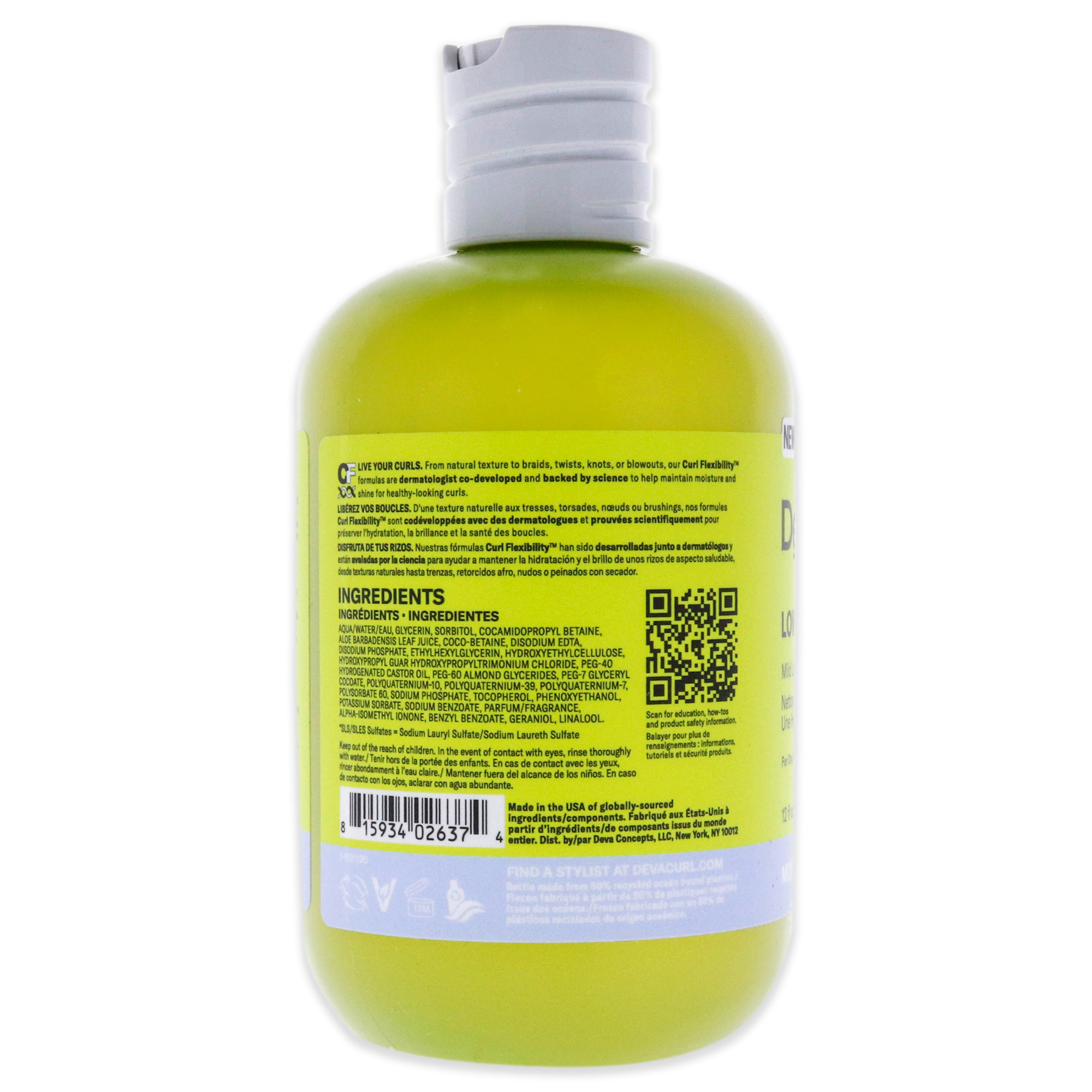 Foto 2 | Delight Cleanser Devacurl Np 350 Ml, Producto De Belleza De Alta Calidad - Venta Internacional.