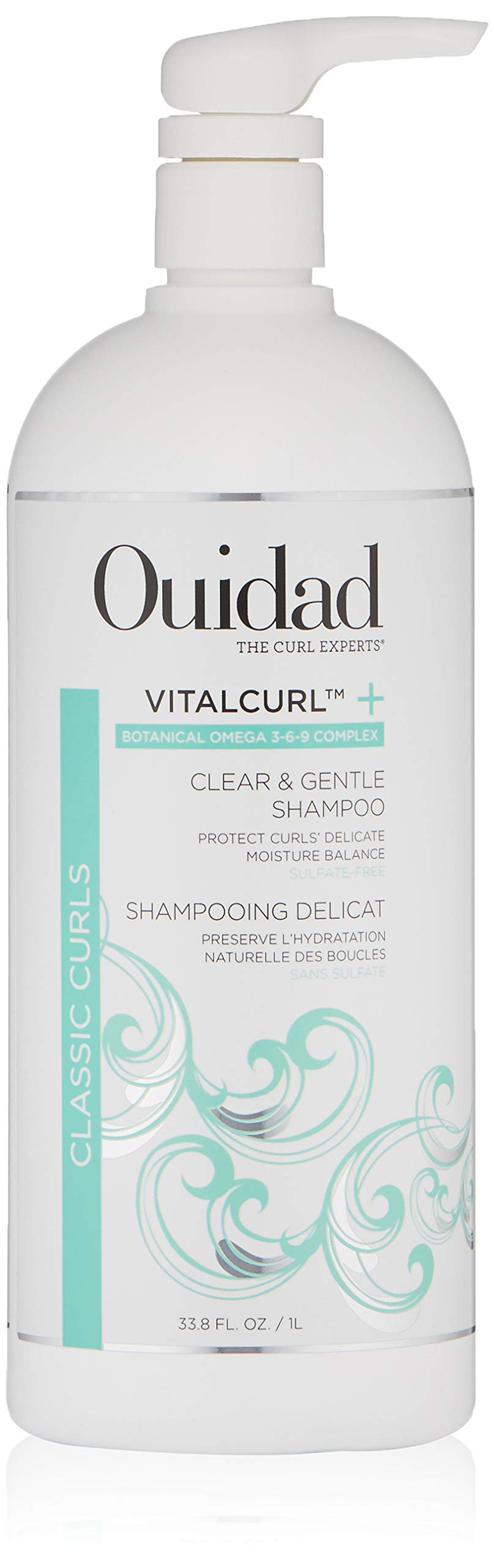 Champú Ouidad Vitalcurl+ Clear & Gentle 1l - Venta Internacional.