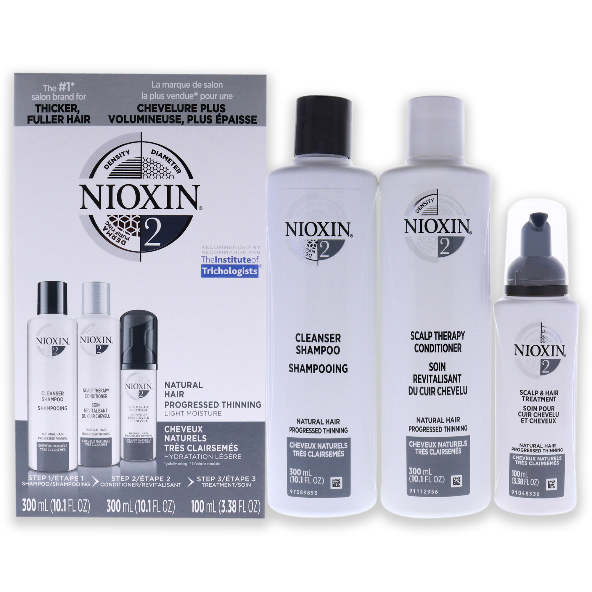 Foto 1 | Champú Limpiador System 2 Kit Nioxin, 300 Ml, Unisex - Venta Internacional.