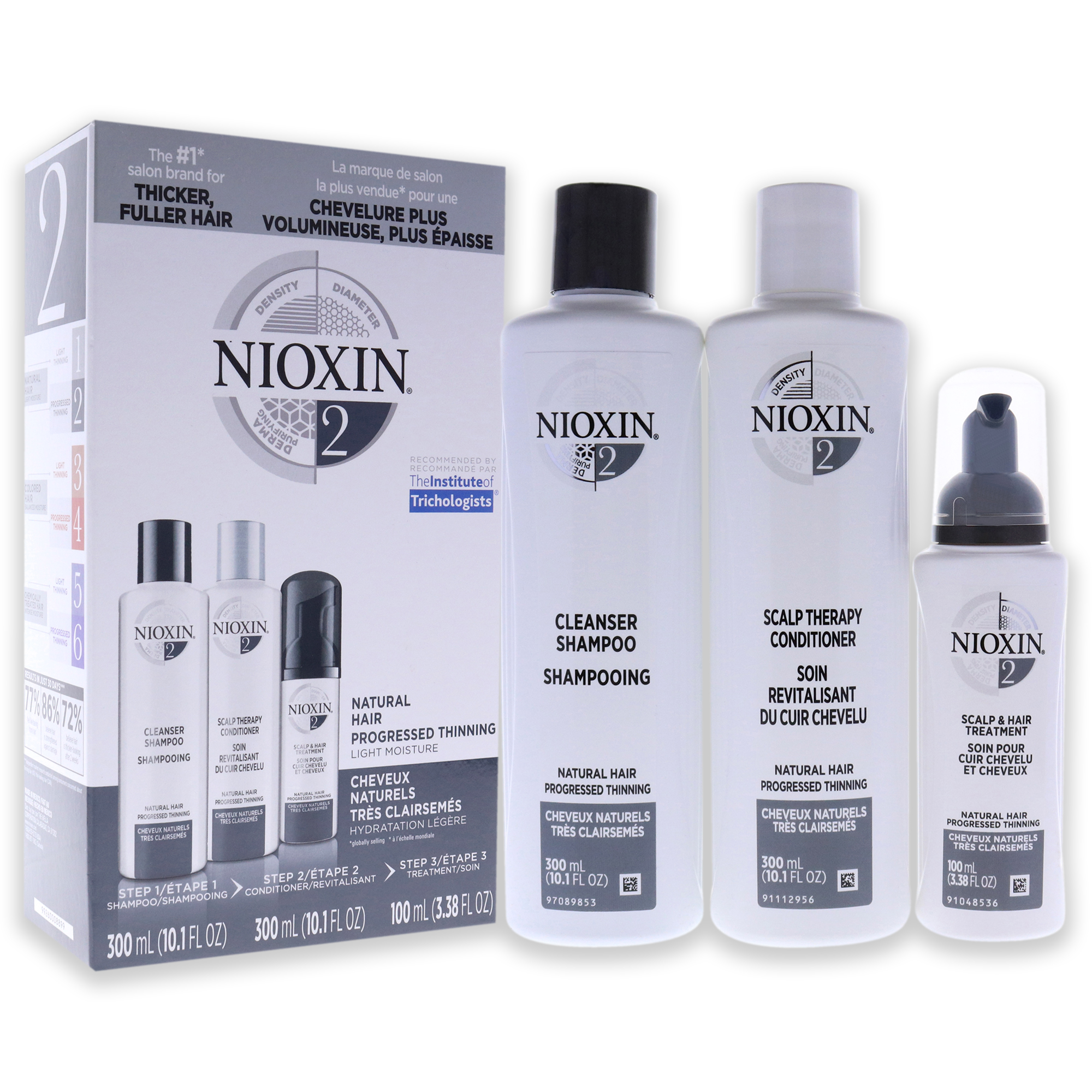 Foto 3 | Champú Limpiador System 2 Kit Nioxin, 300 Ml, Unisex - Venta Internacional.