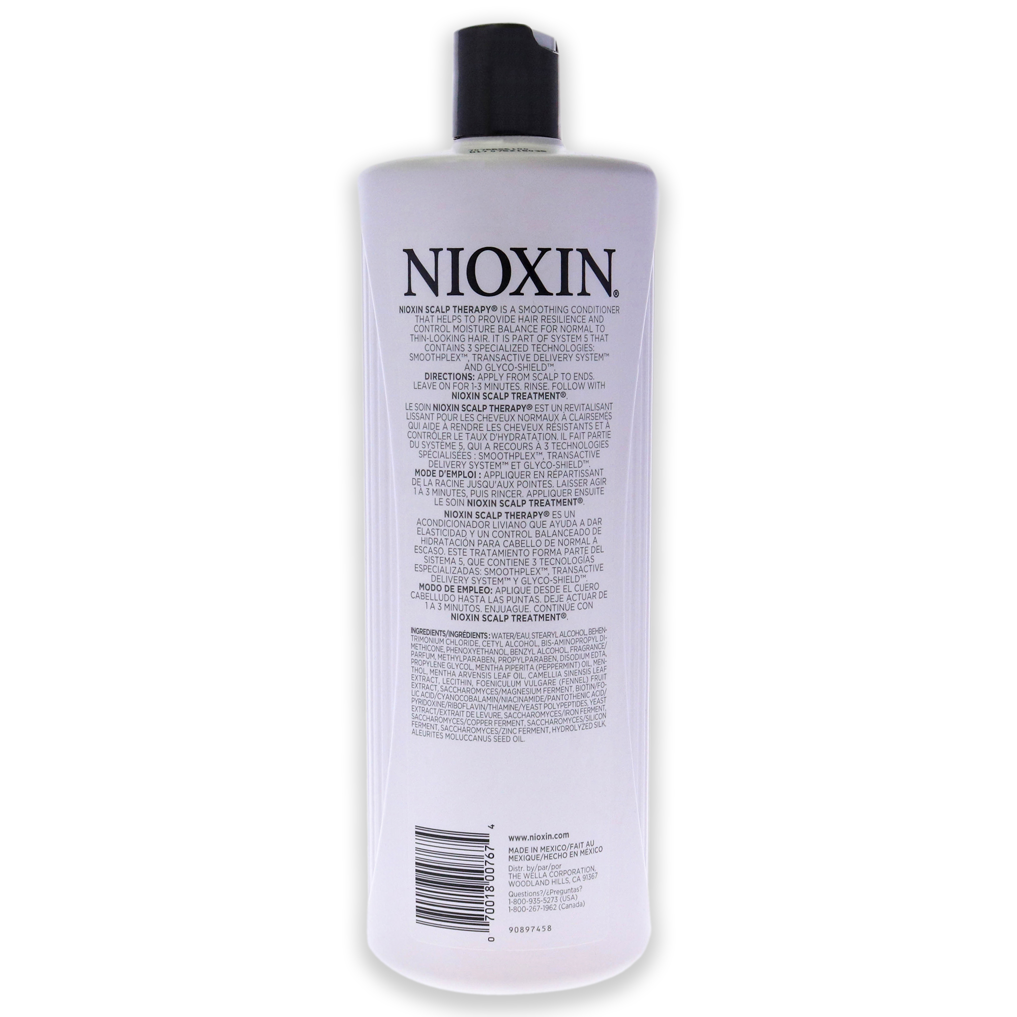 Foto 4 pulgar | Acondicionador Nioxin Scalp Therapy System 6 1l - Venta Internacional.