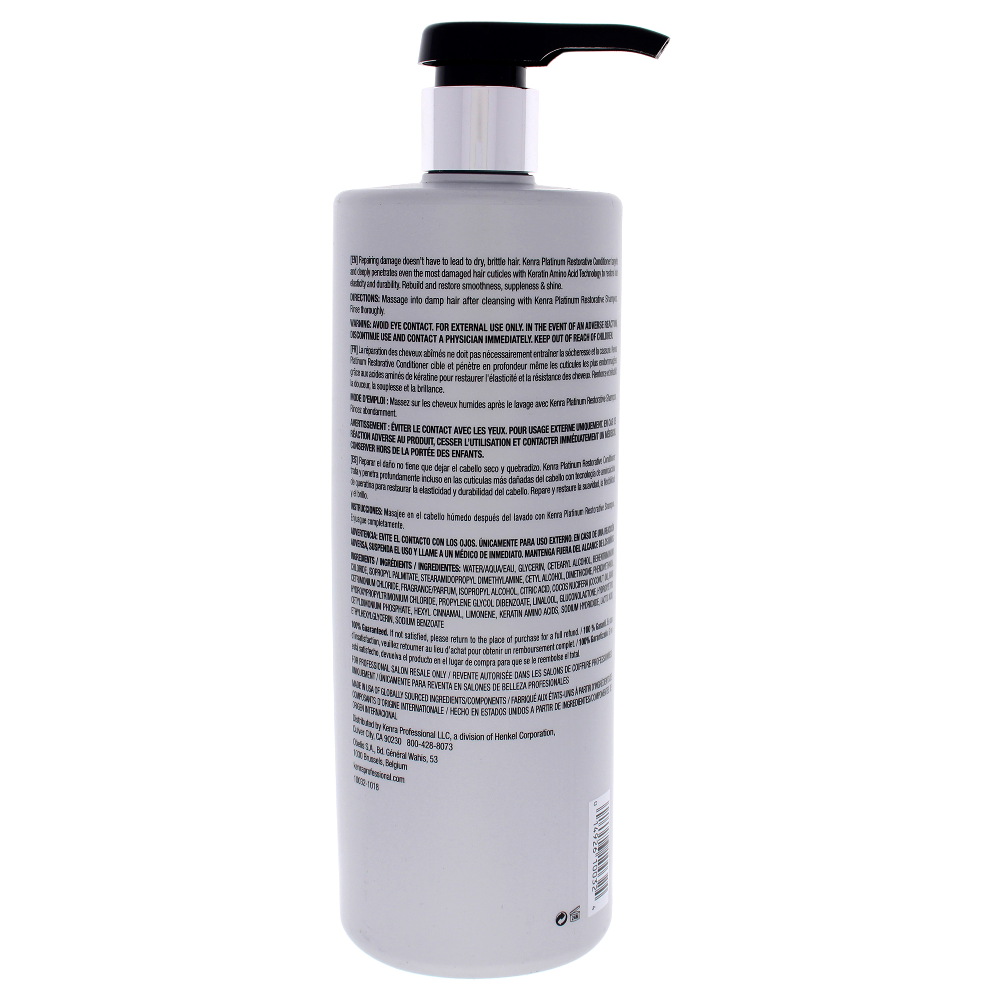 Foto 4 pulgar | Acondicionador Kenra Restorative Para Cabello Dañado 931 Ml - Venta Internacional.