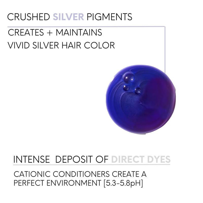 Foto 4 pulgar | Champú Watercolors Intense Metallic Color Silver 250 Ml - Venta Internacional.