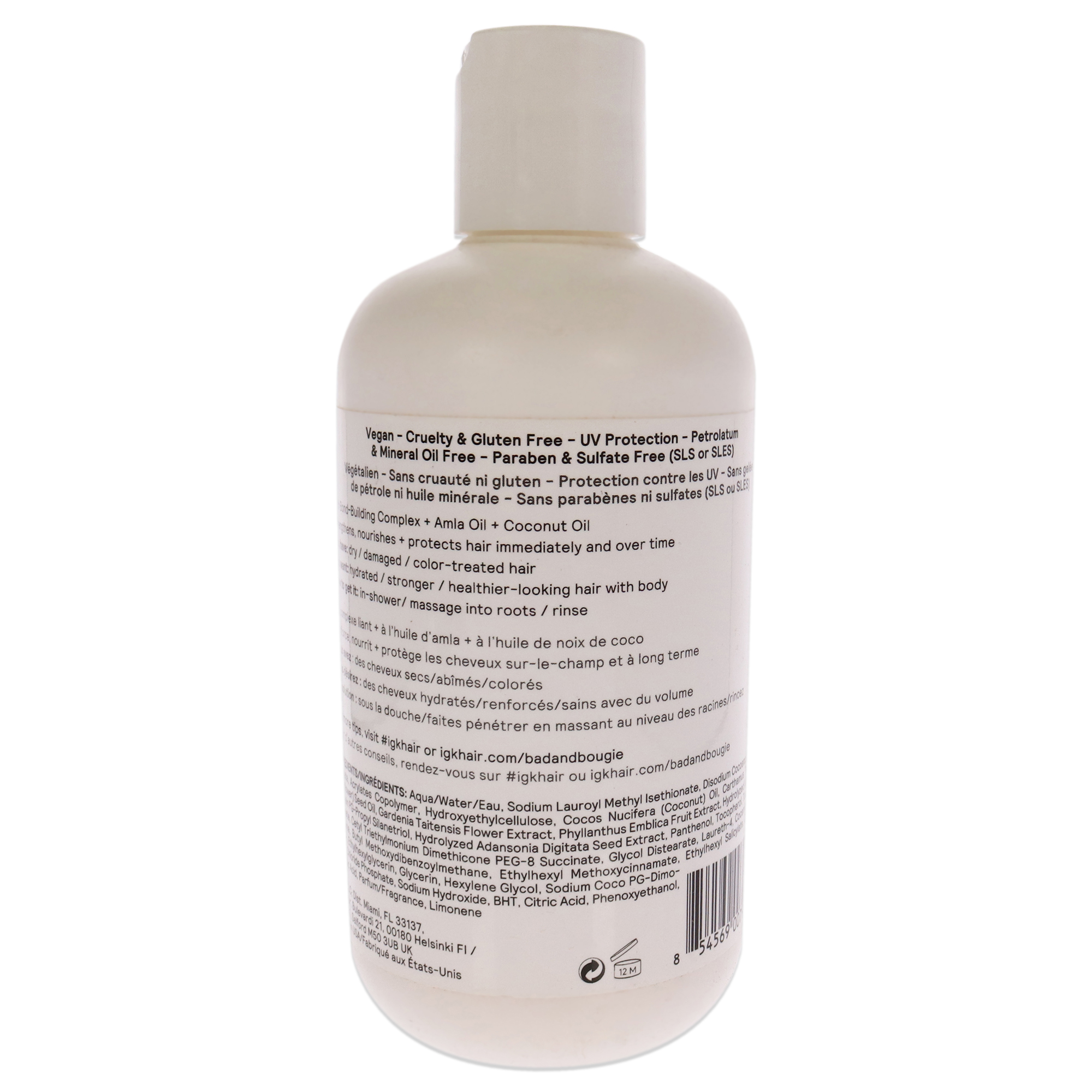 Foto 3 | Champú Igk Amla Repair 280 Ml Para El Cuidado Nutritivo Del Cabello - Venta Internacional.