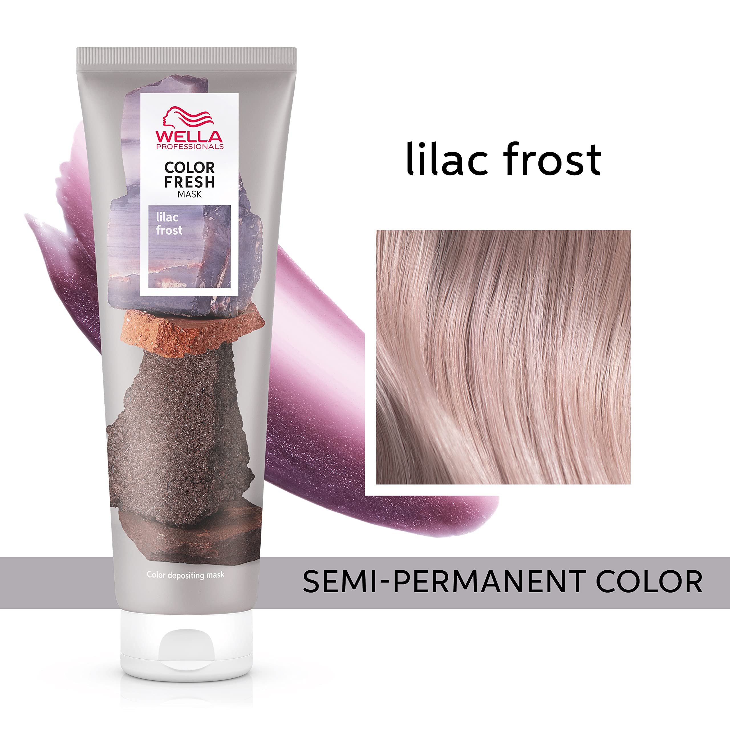 Foto 3 pulgar | Tratamiento Capilar Wella Color Fresh Mask Lilac Frost 150 Ml - Venta Internacional.