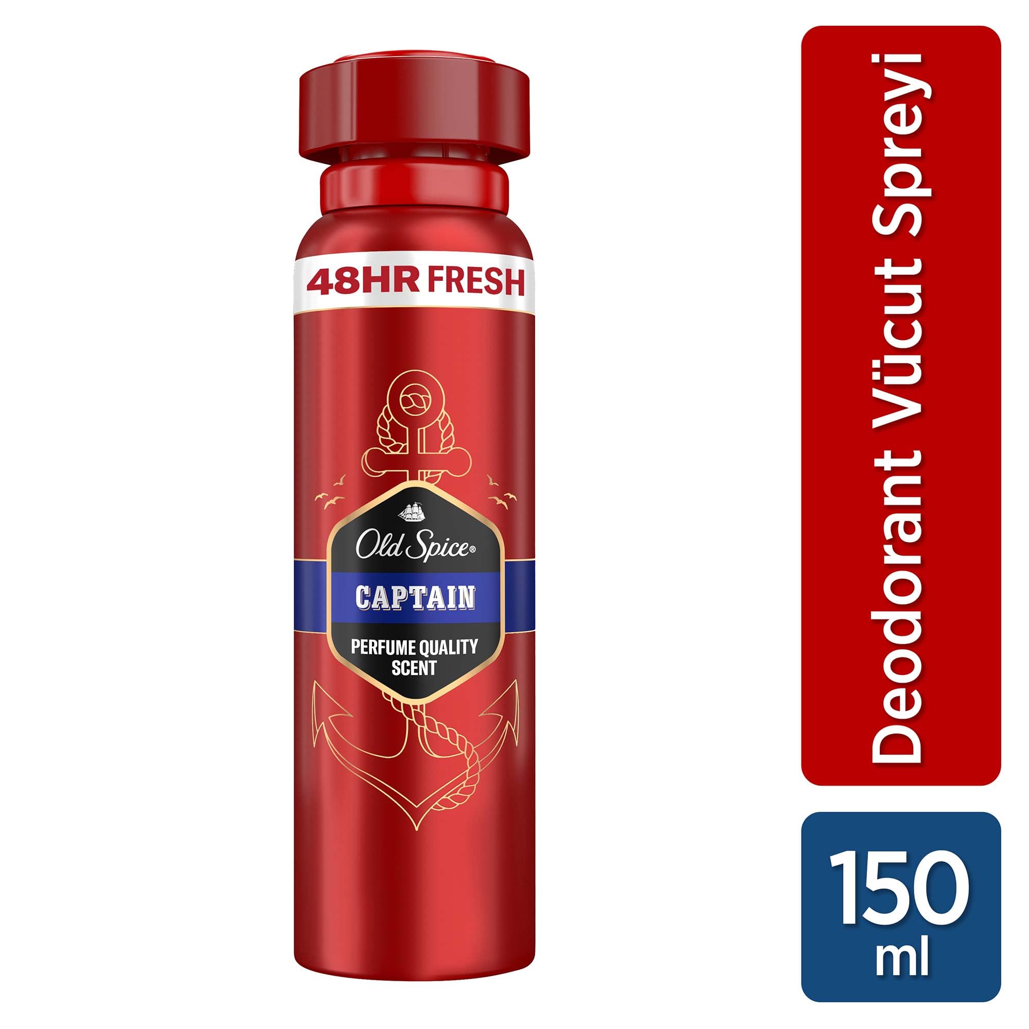 Foto 3 pulgar | Desodorante En Aerosol Old Spice Captain, 175 Ml, Paquete De 6 - Venta Internacional.