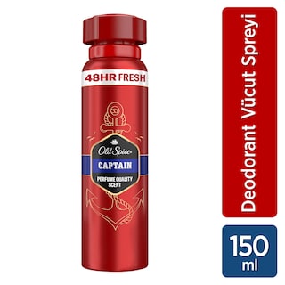 Foto 2 | Desodorante En Aerosol Old Spice Captain, 175 Ml, Paquete De 6 - Venta Internacional.