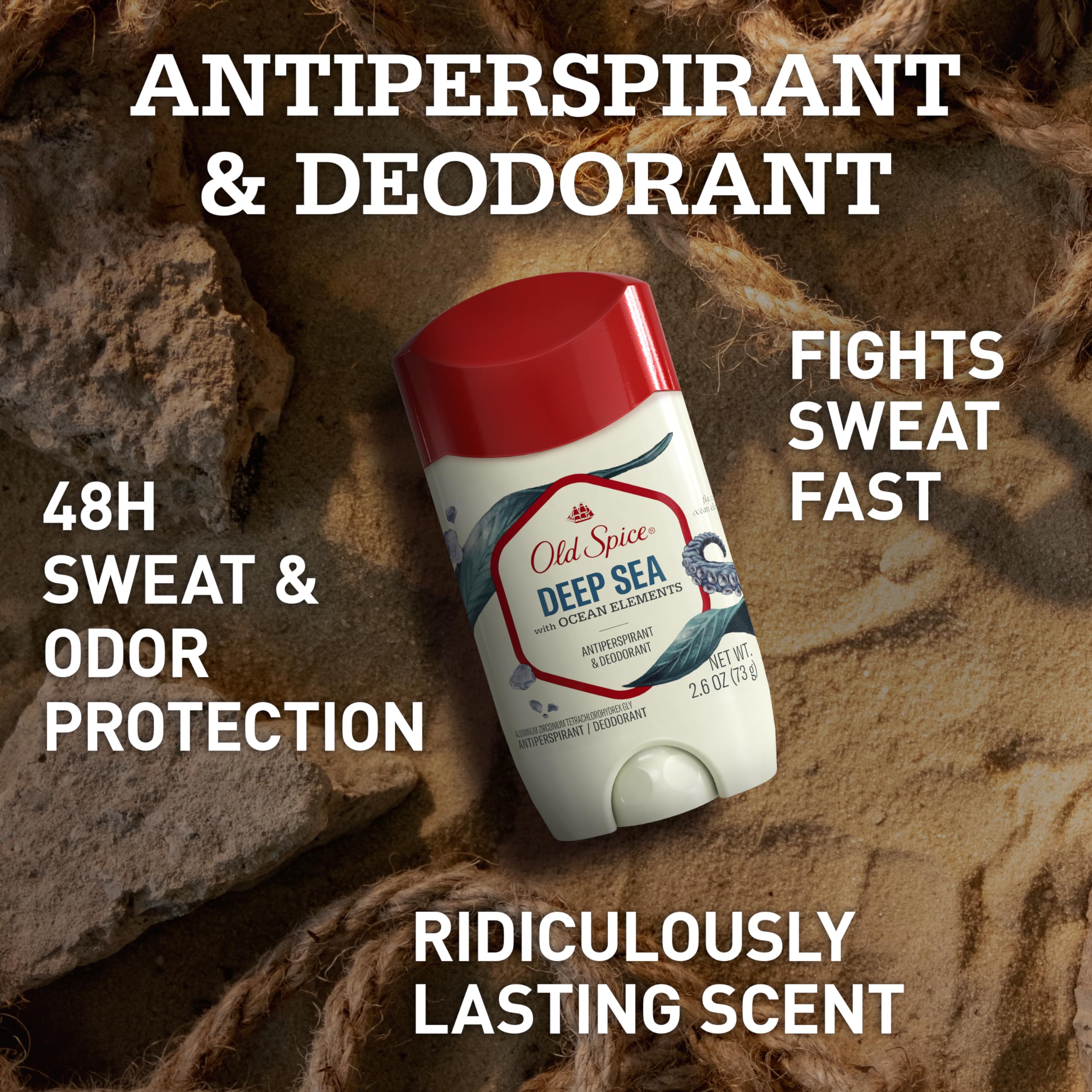 Foto 3 pulgar | Desodorante Antitranspirante Old Spice 24/7 Sweat Odor Protect - Venta Internacional.