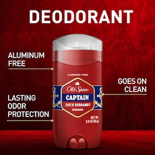 Foto 2 | Desodorante Old Spice Captain Para Hombre Sin Aluminio, 90 Ml, 2 Unidades - Venta Internacional.