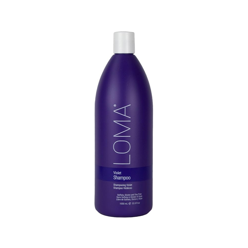 Shampoo Loma Hair Care, Vainilla Violeta/naranja Sanguina, 1 Litro - Venta Internacional.