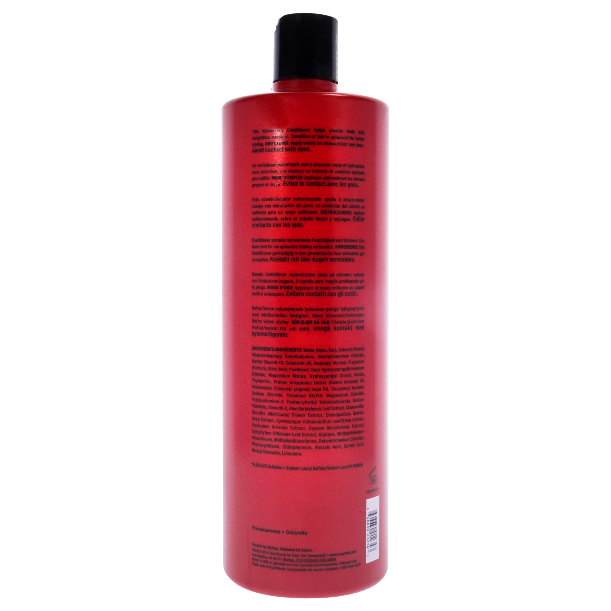 Foto 4 pulgar | Acondicionador Voluminizador Sexy Hair Big 975 Ml - Venta Internacional.