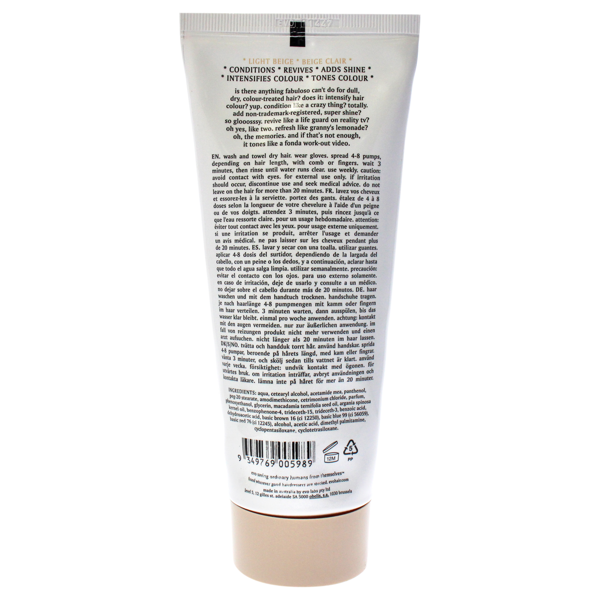 Foto 3 | Acondicionador Intensificador Beige Para Mujer - Venta Internacional.